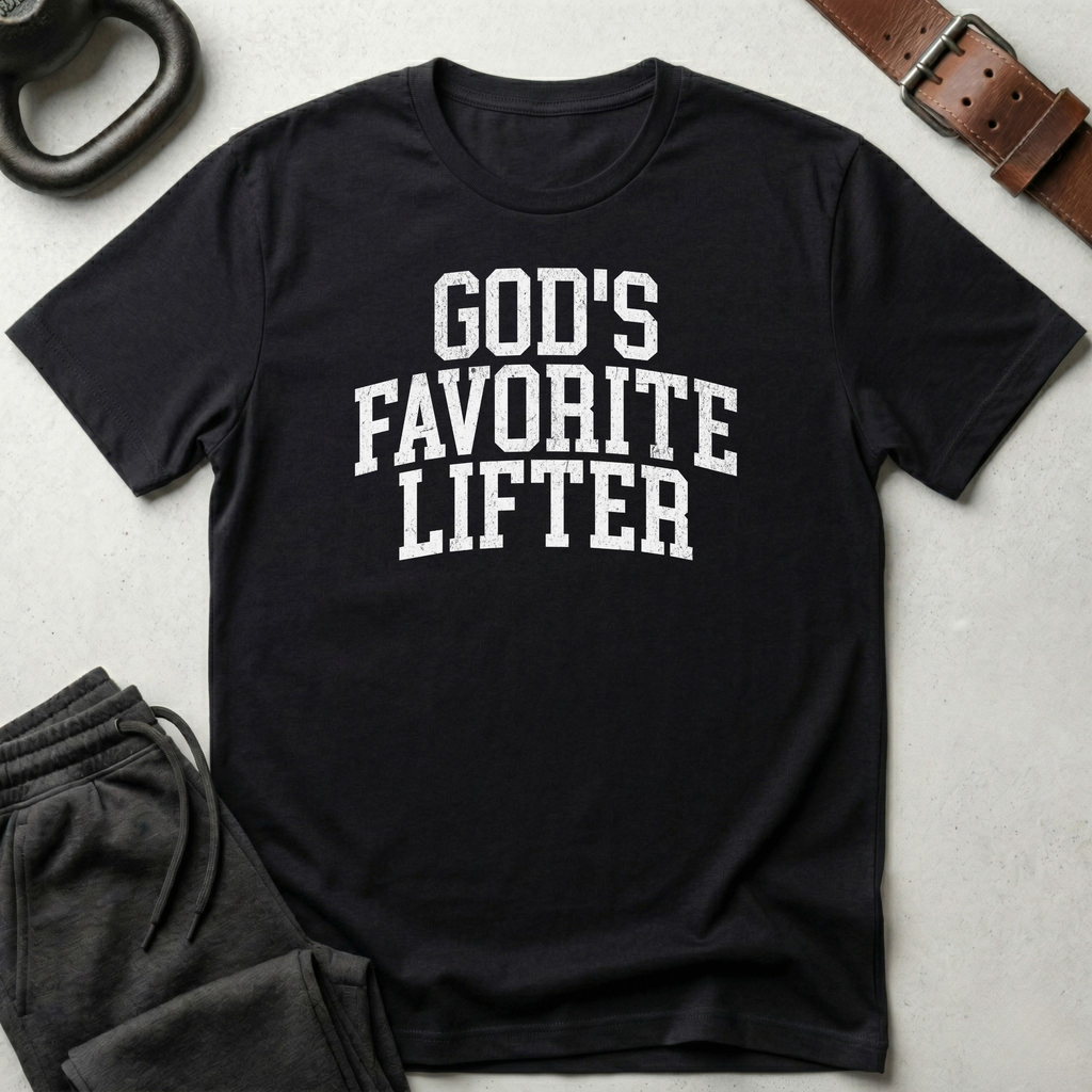 God's Favorite Lifter T-Shirt