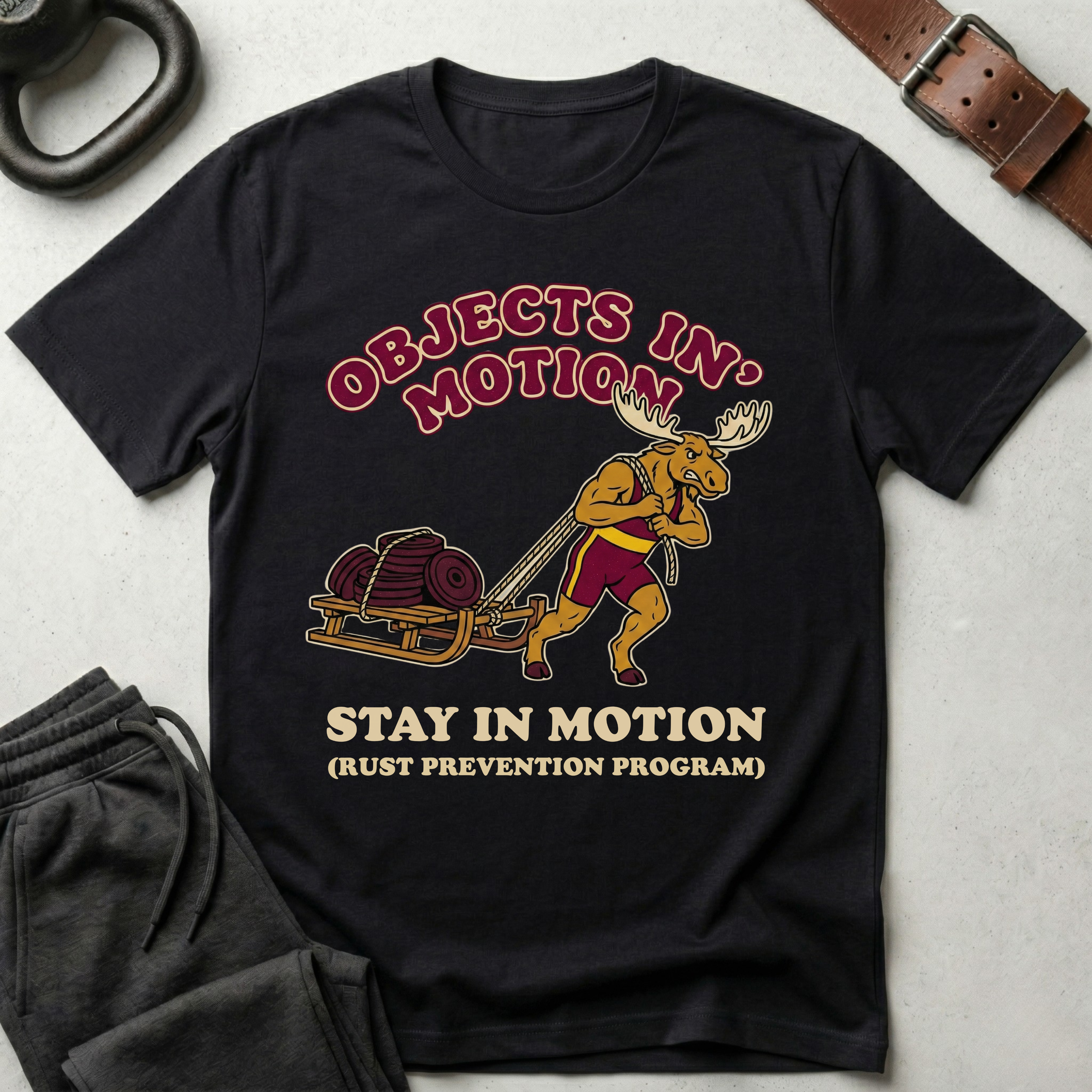 Objects Stay In Motion T-Shirt
