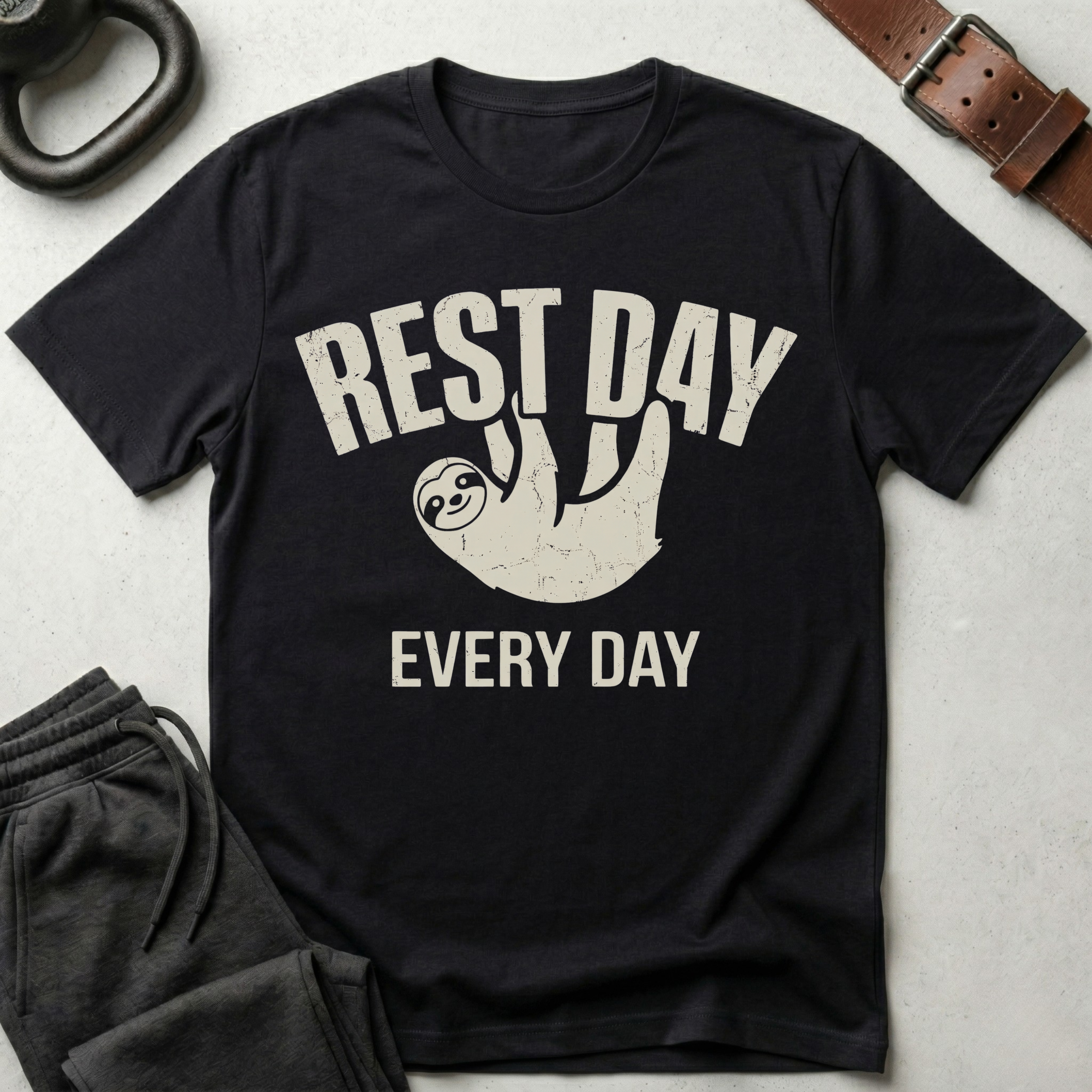 Rest Day Every Day Sloth T-Shirt