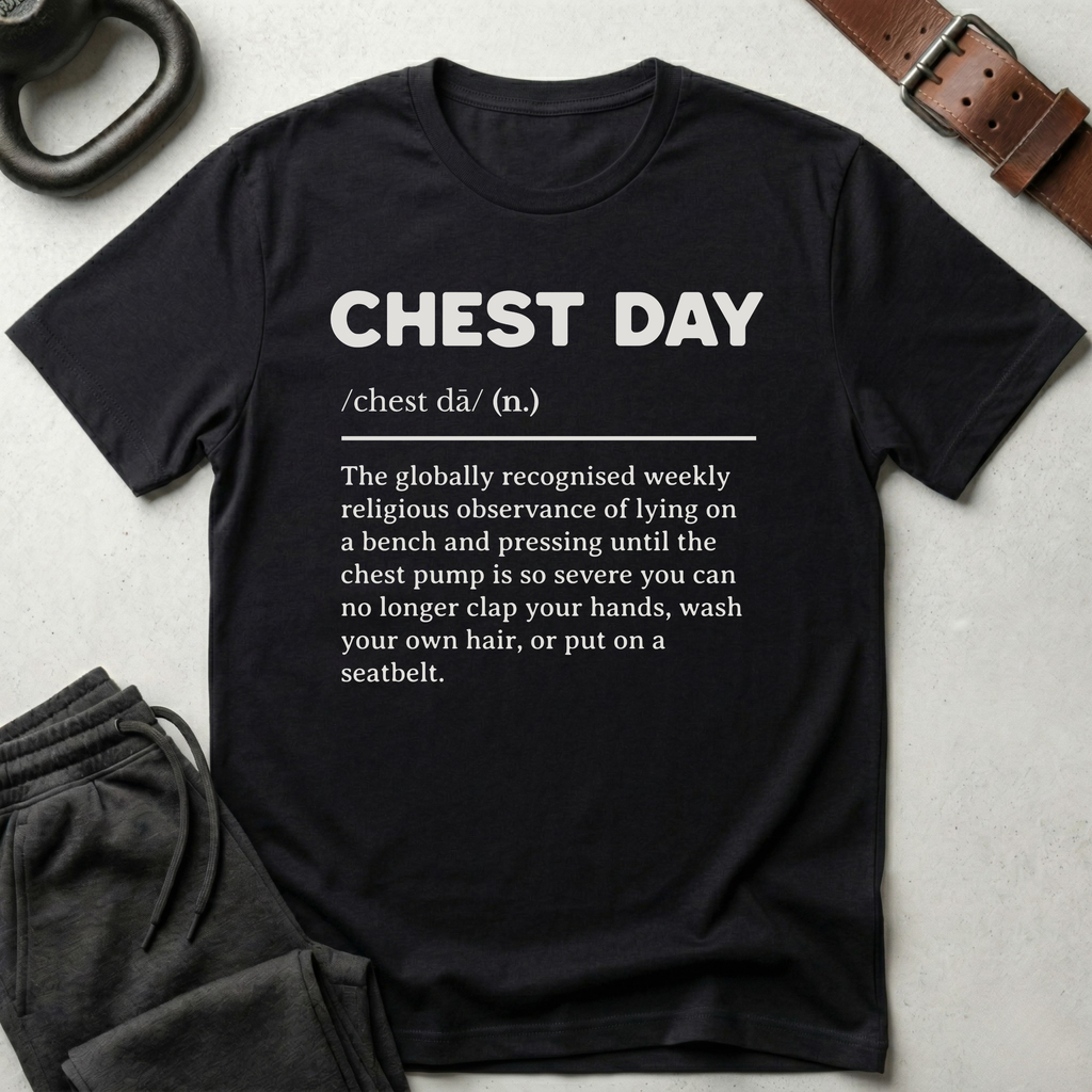 Chest Day Definition T-Shirt