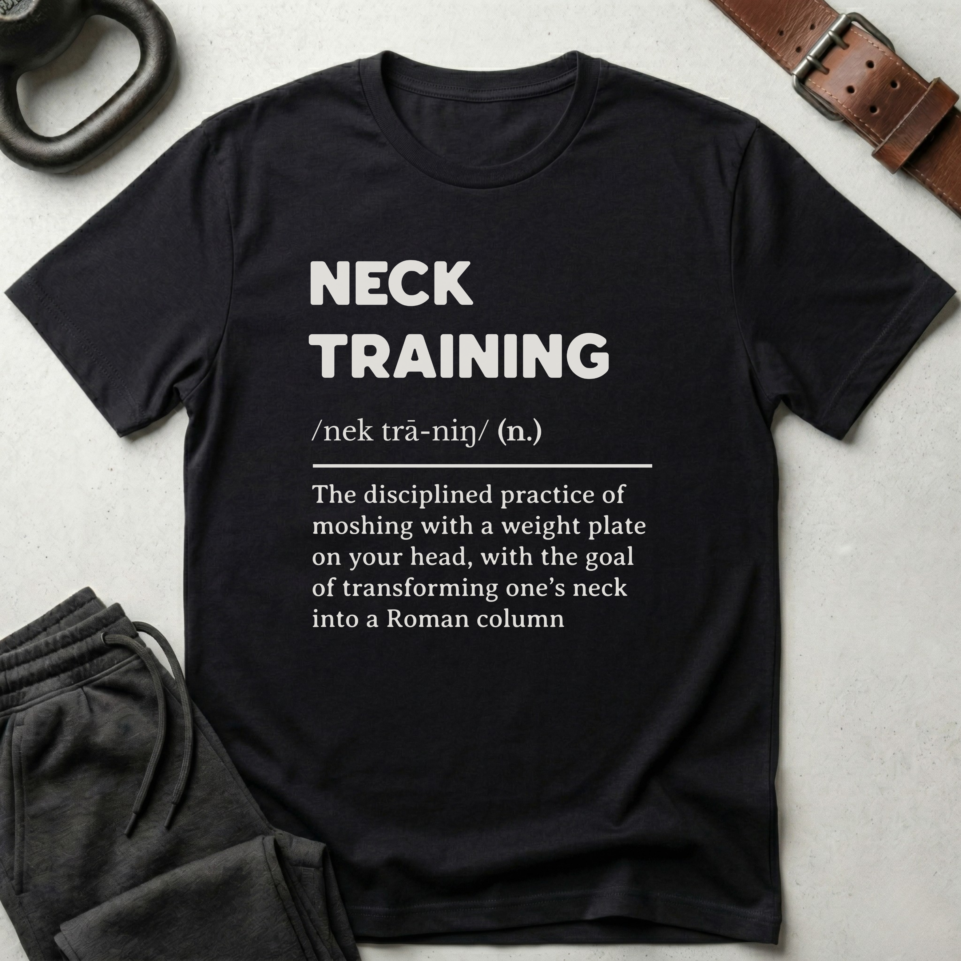 Neck Training Definition T-Shirt