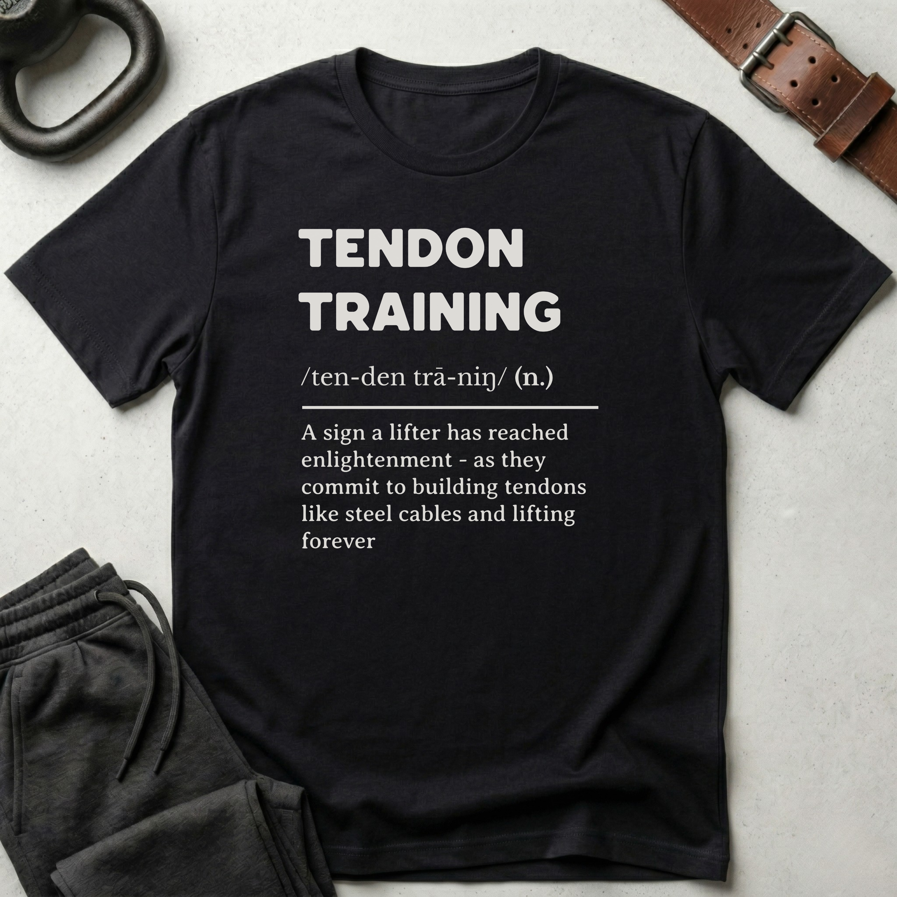Tendon Training Definition T-Shirt