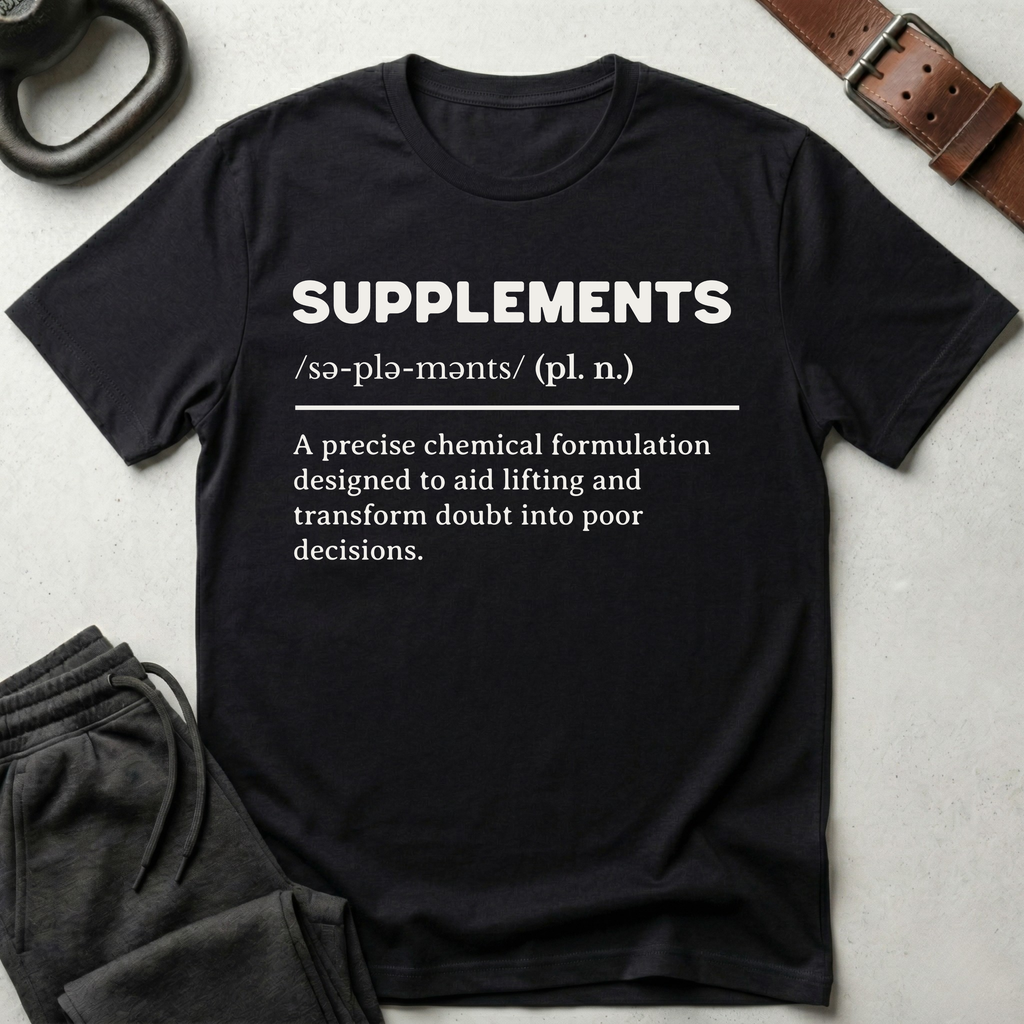 Supplements Definition T-Shirt