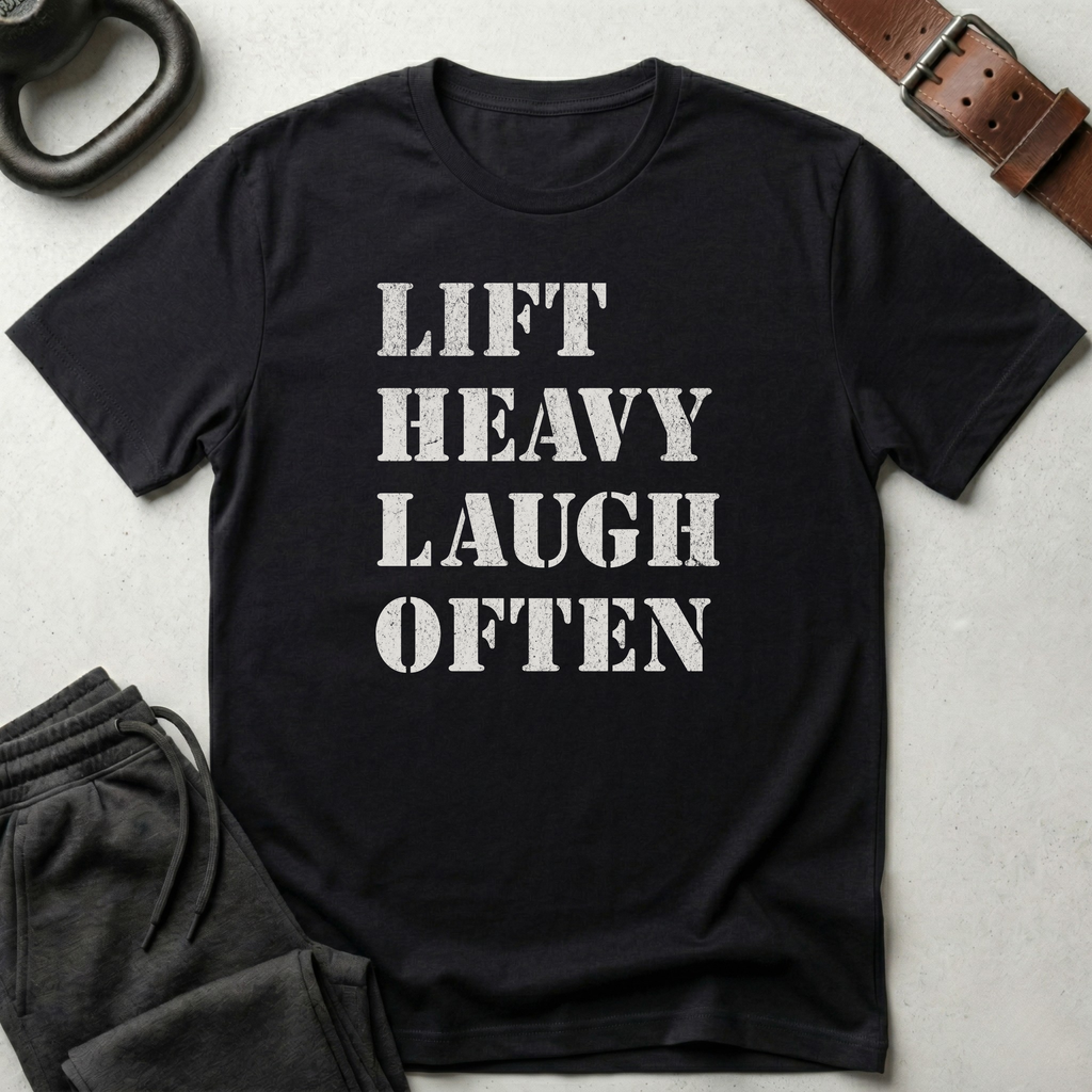 Lift Heavy Laugh Often T-Shirt