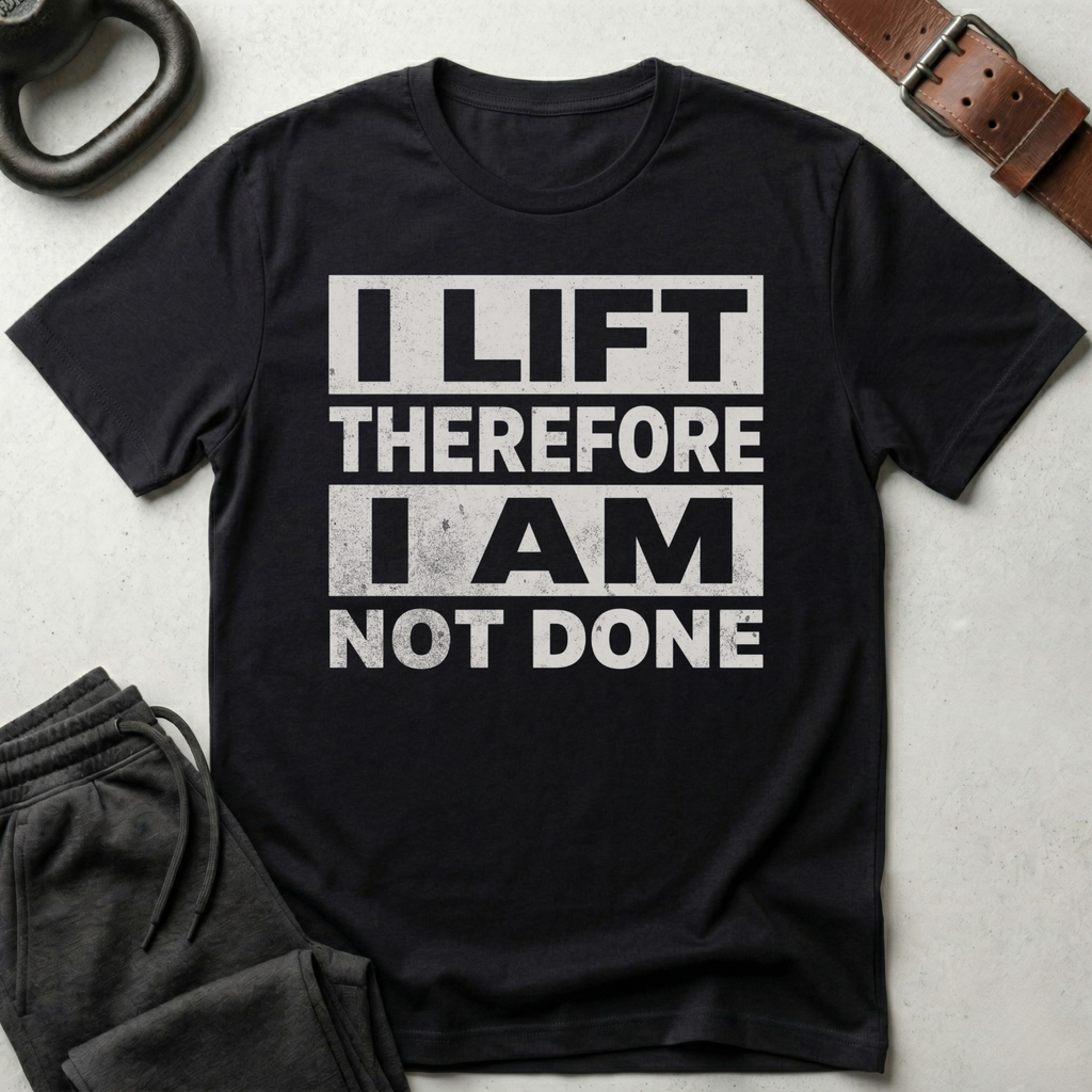 I Lift Not Done T-Shirt