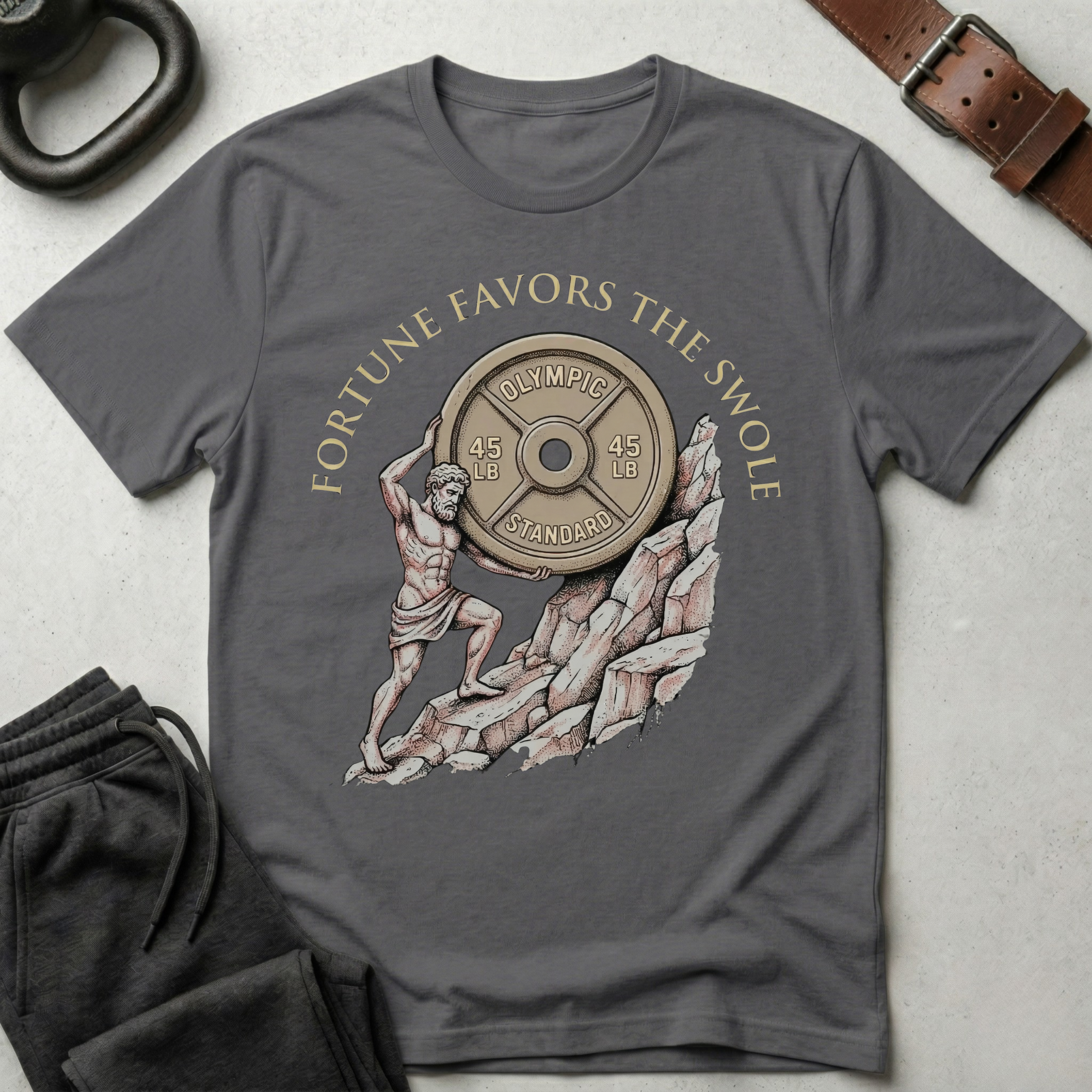 Fortune Favors The Swole T-Shirt