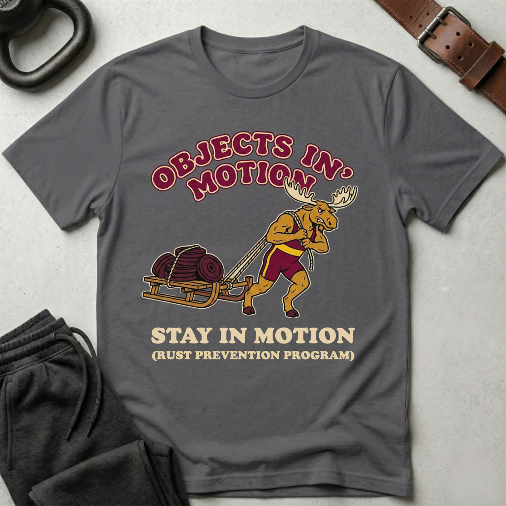 Objects Stay In Motion T-Shirt