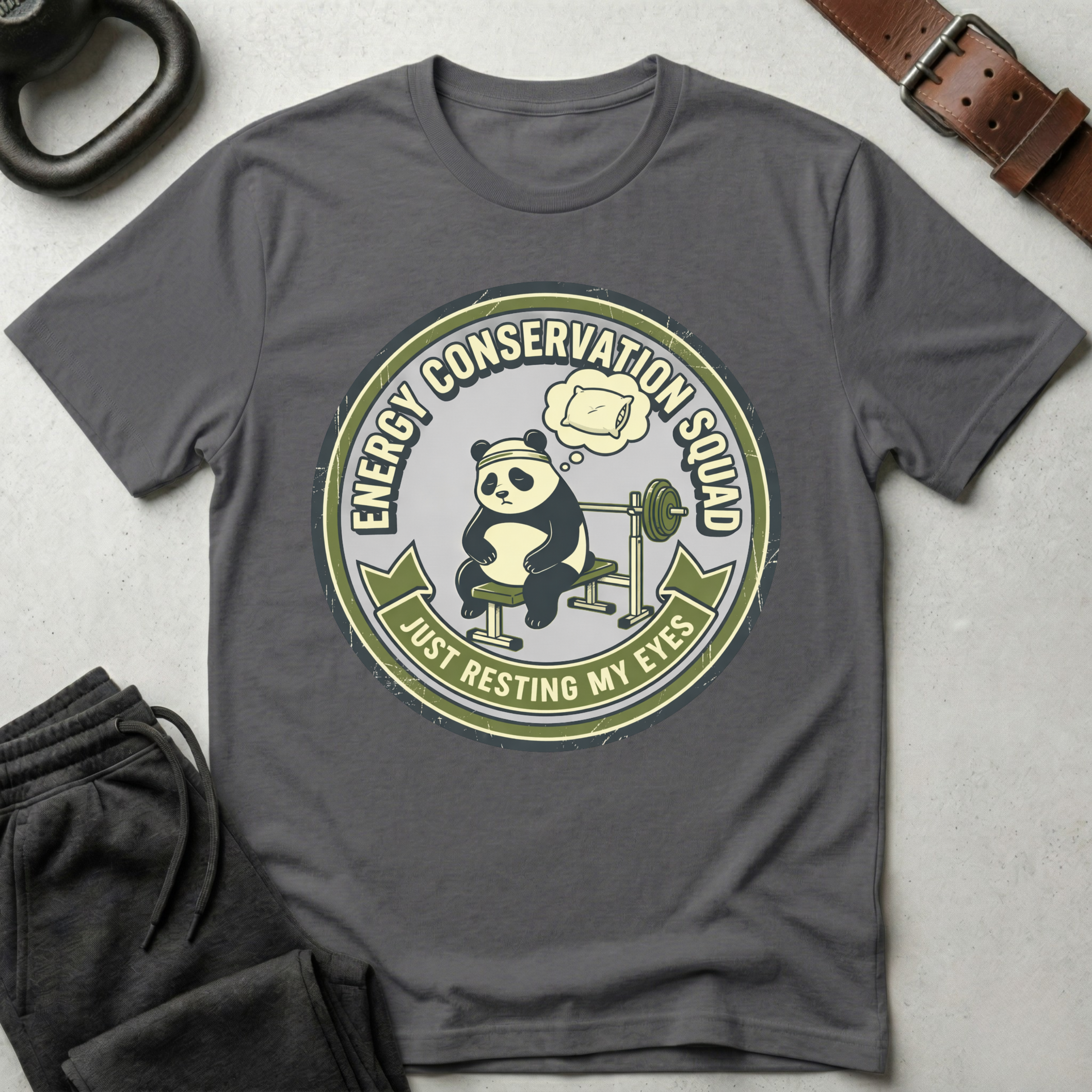 Just Resting My Eyes Panda T-Shirt