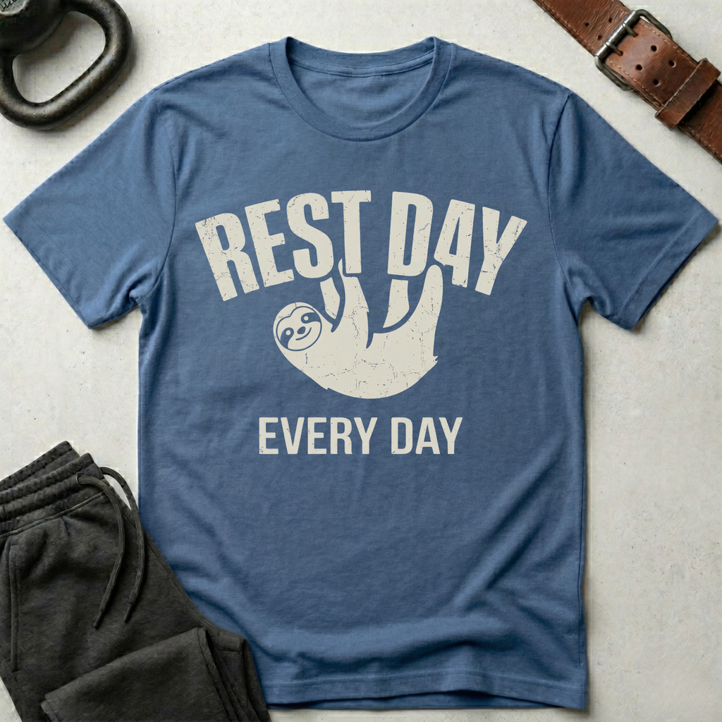 Rest Day Every Day Sloth T-Shirt