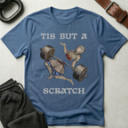 Tis But A Scratch Barbell T-Shirt