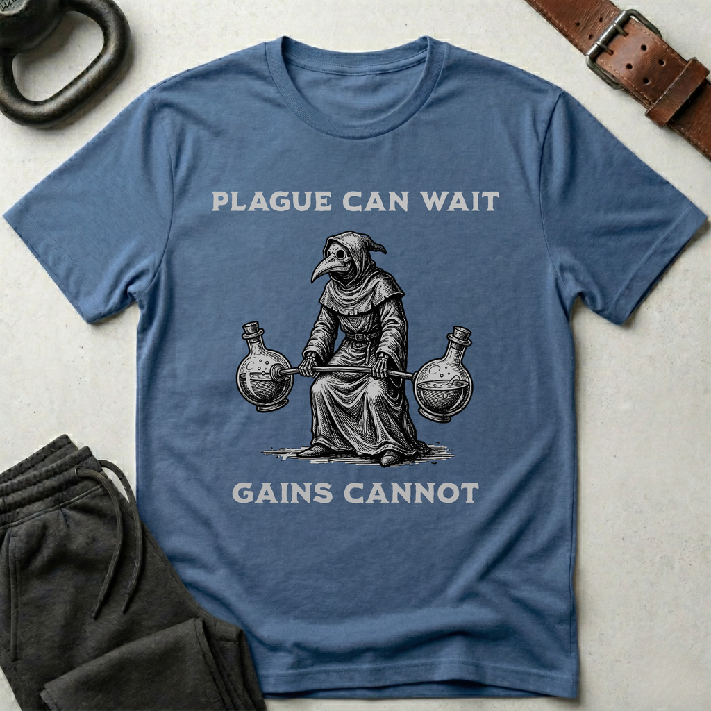 Plague Can Wait Gains Cannot T-Shirt