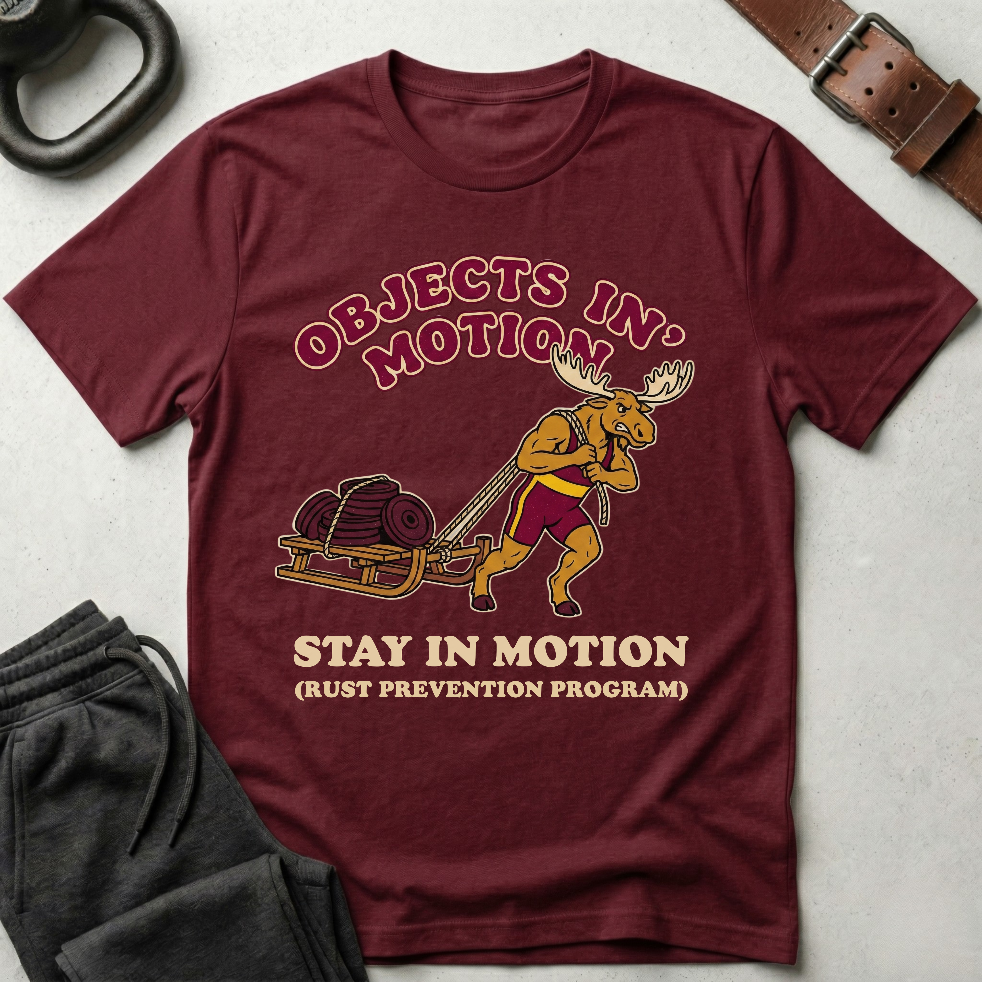 Objects Stay In Motion T-Shirt