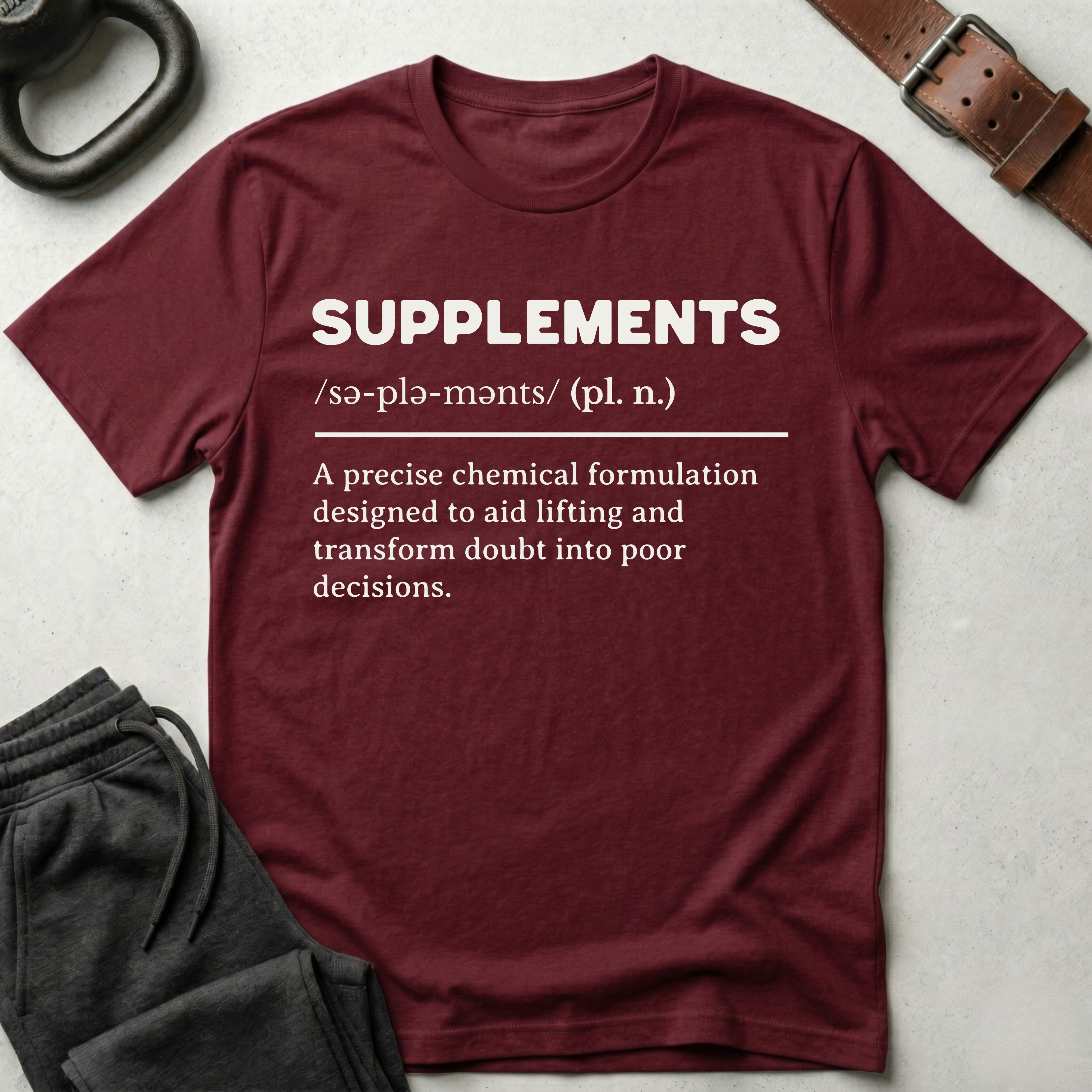 Supplements Definition T-Shirt