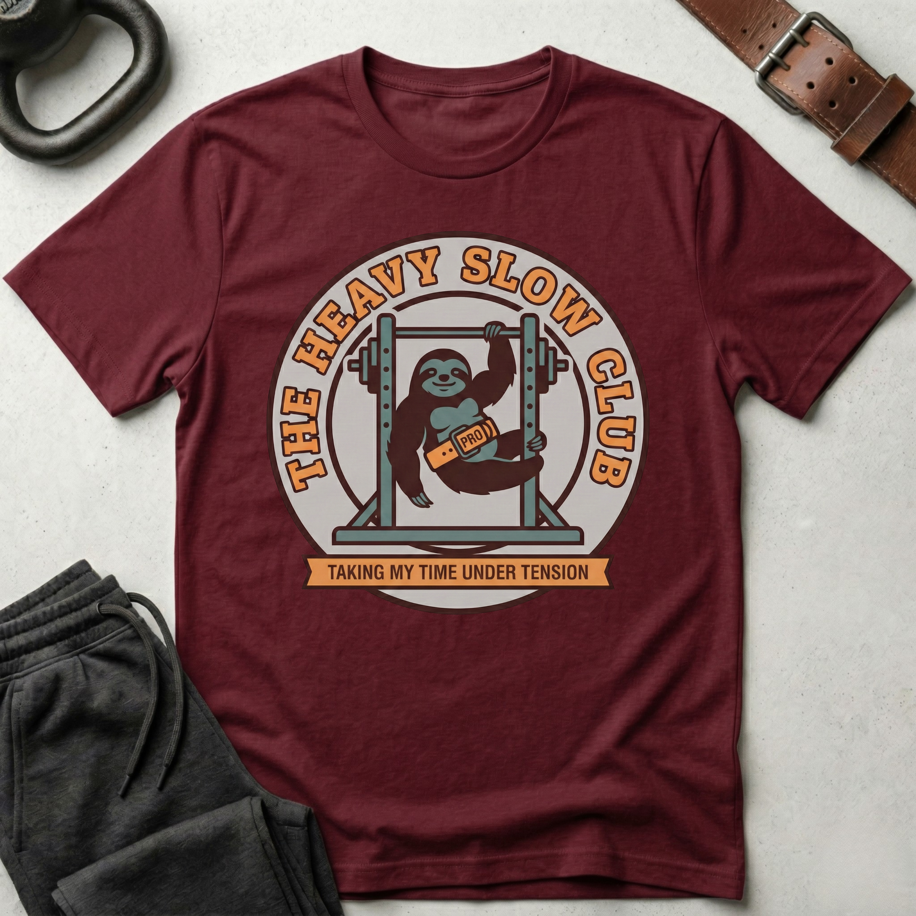 Heavy Slow Club Sloth T-Shirt