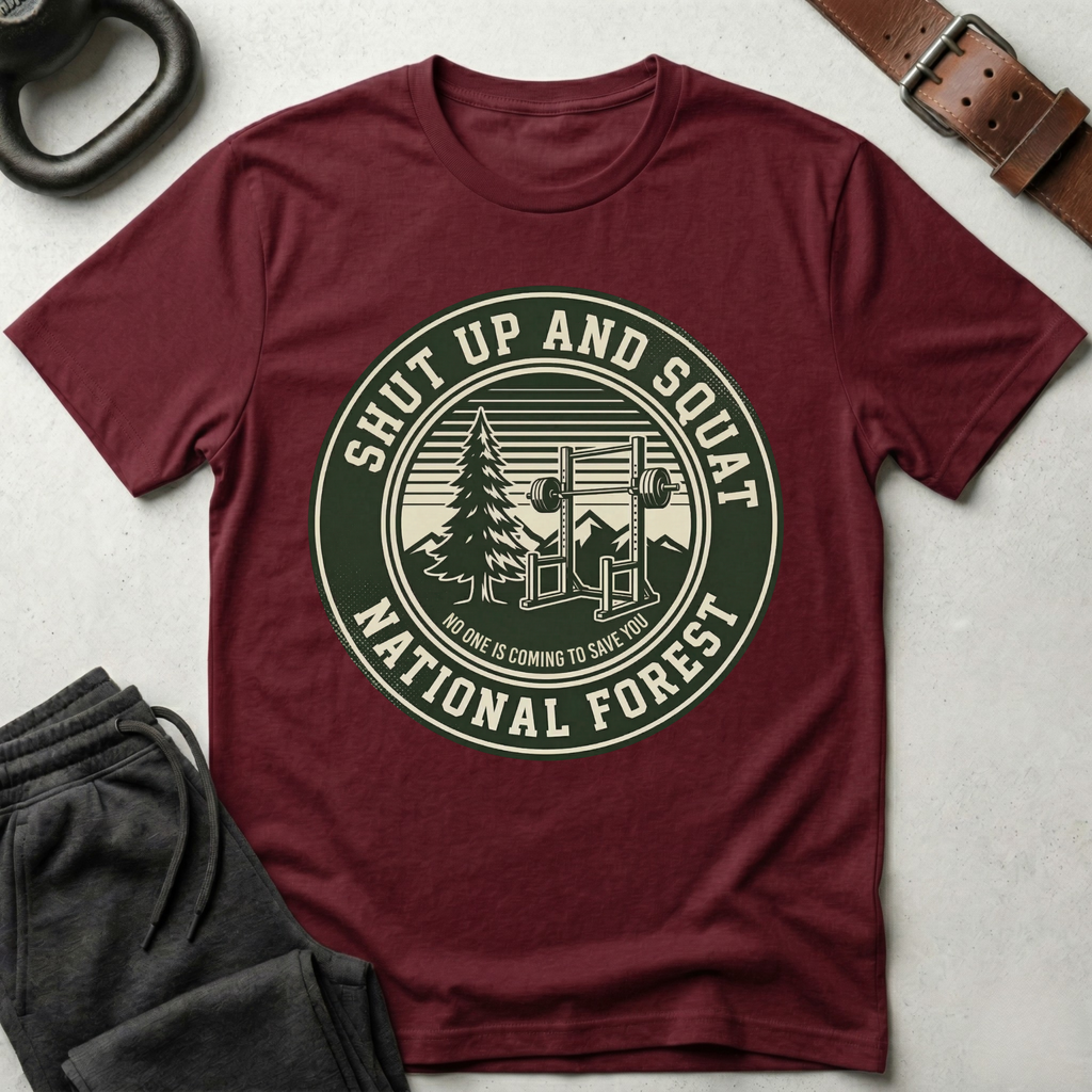 Shut Up and Squat National Forest T-Shirt