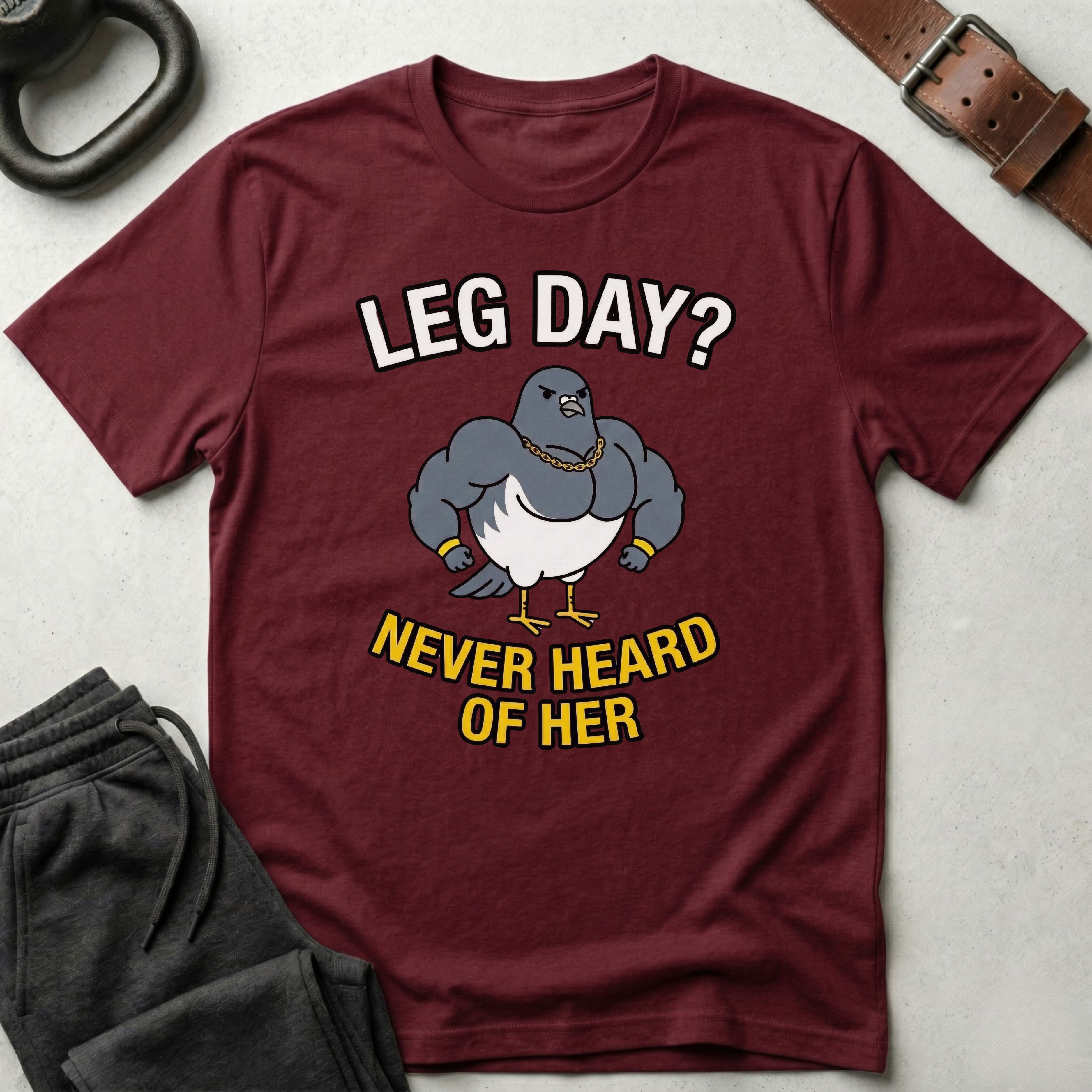 Leg Day Never Heard T-Shirt