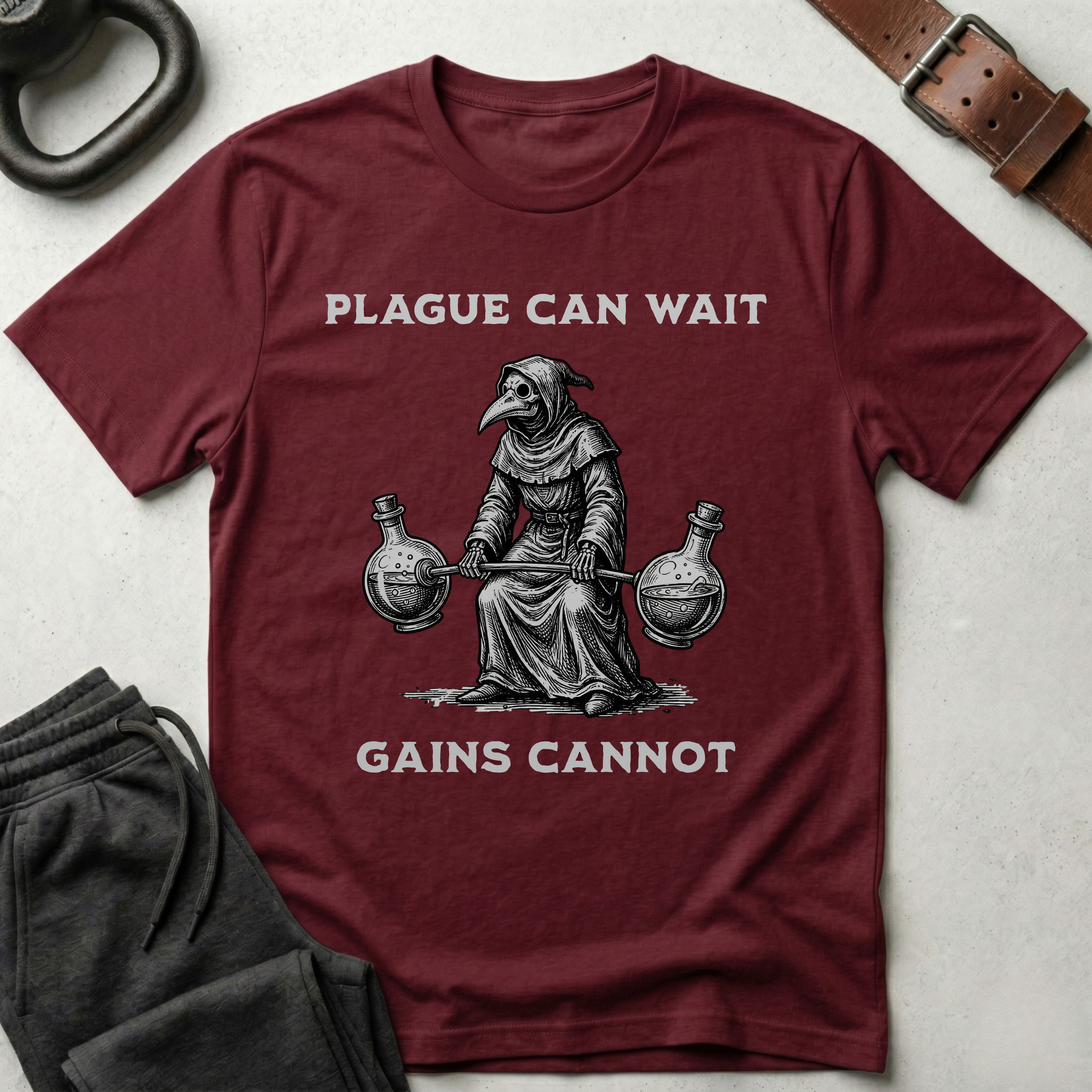 Plague Can Wait Gains Cannot T-Shirt