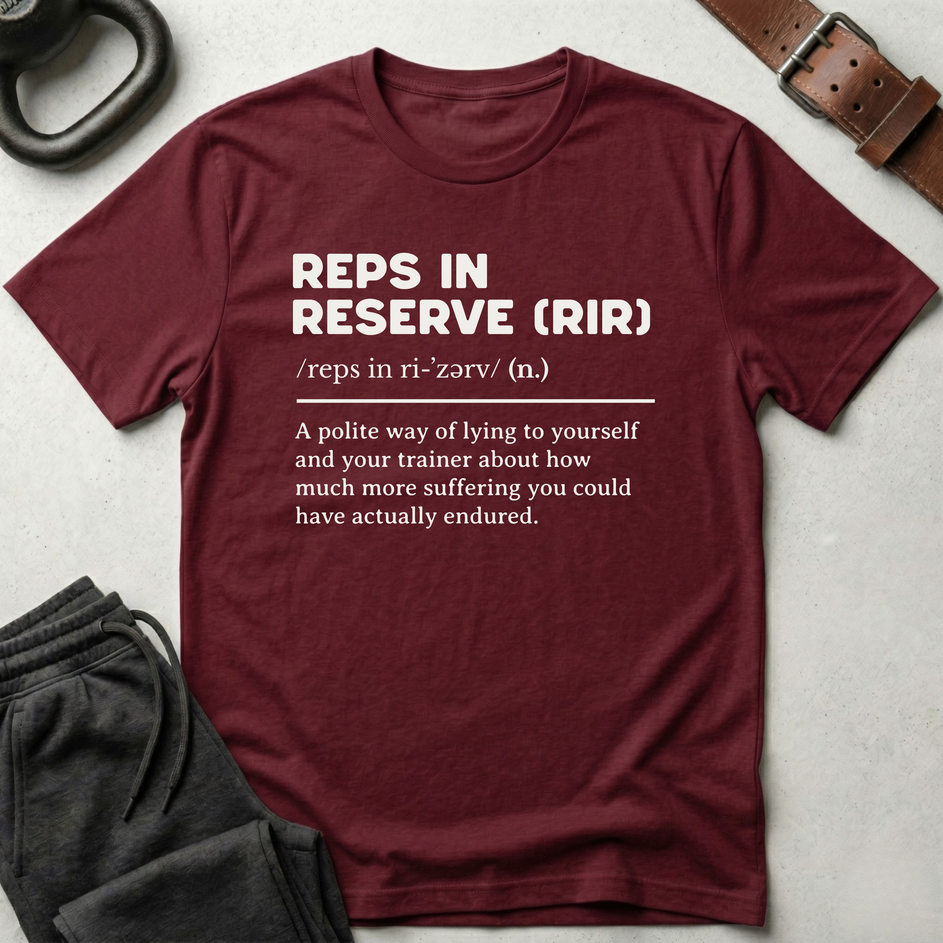 Reps In Reserve Definition T-Shirt