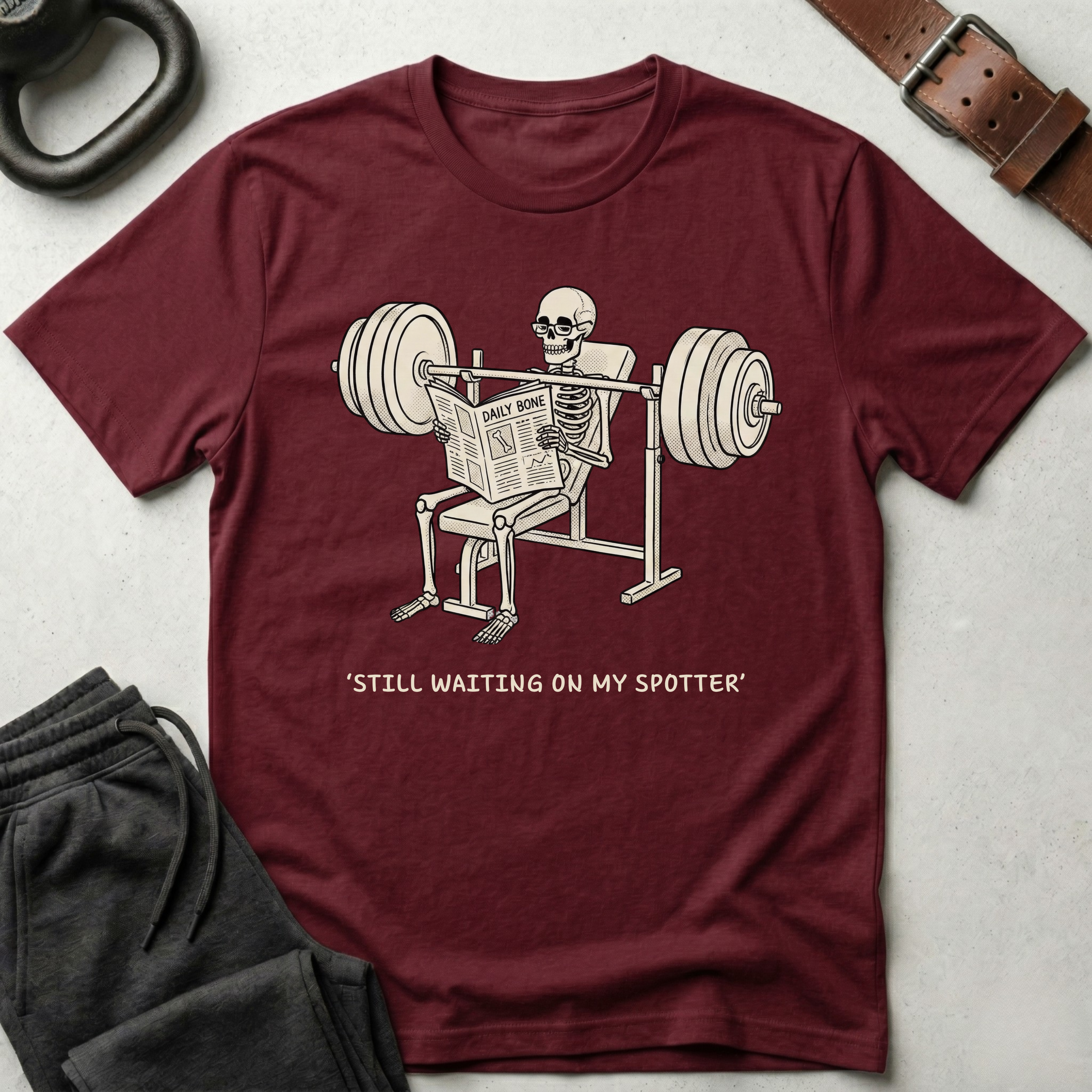 Still Waiting For My Spotter T-Shirt