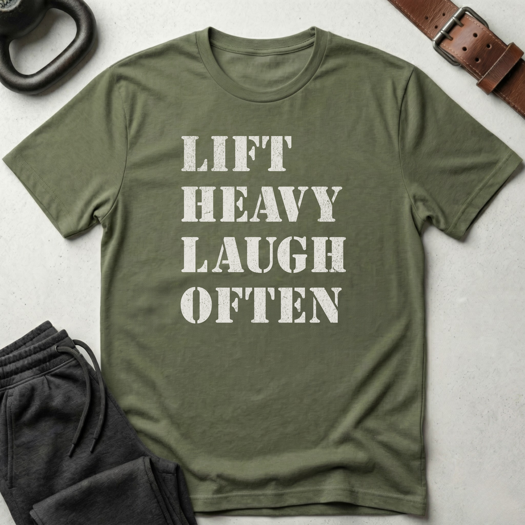 Lift Heavy Laugh Often T-Shirt