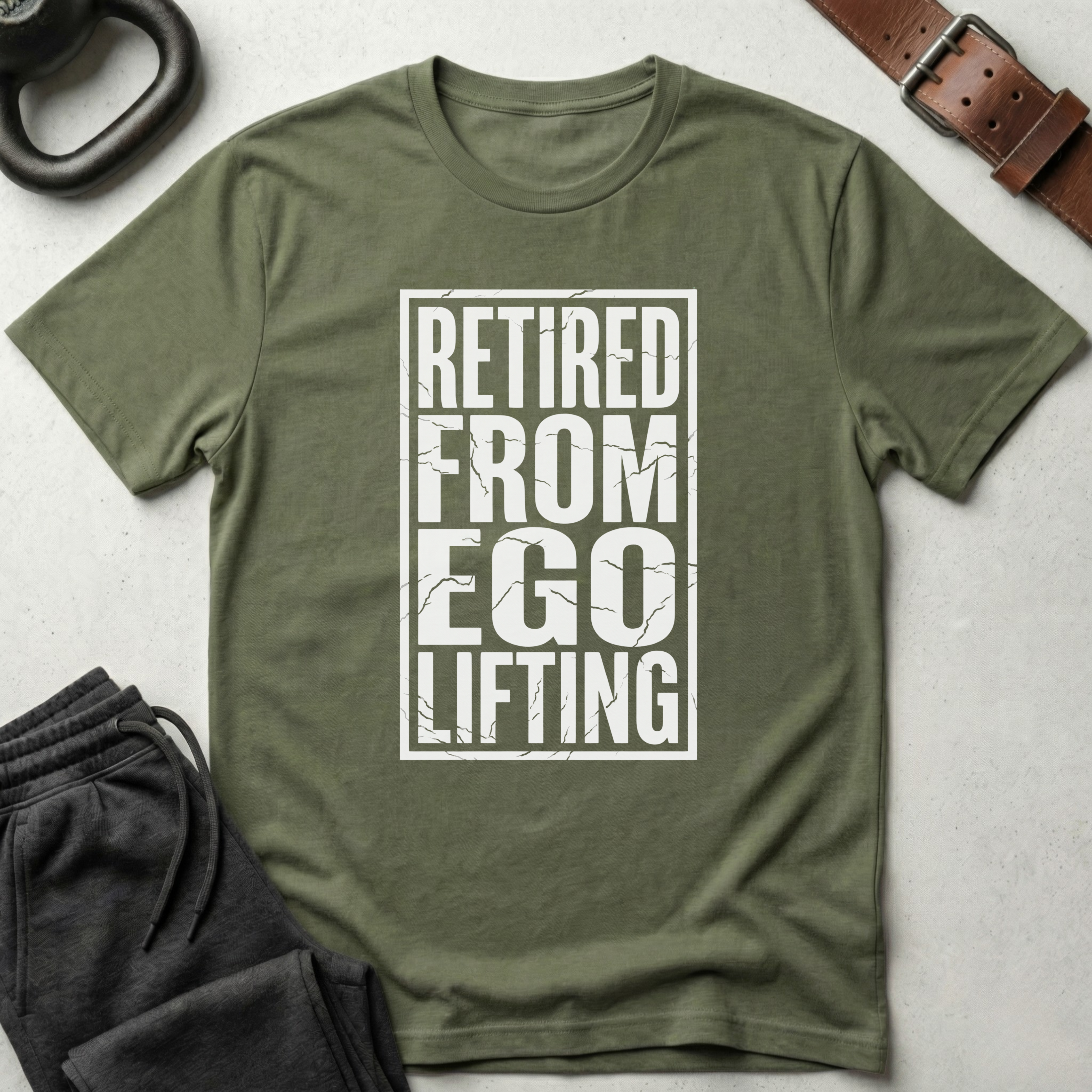 Retired From Ego Lifting T-Shirt