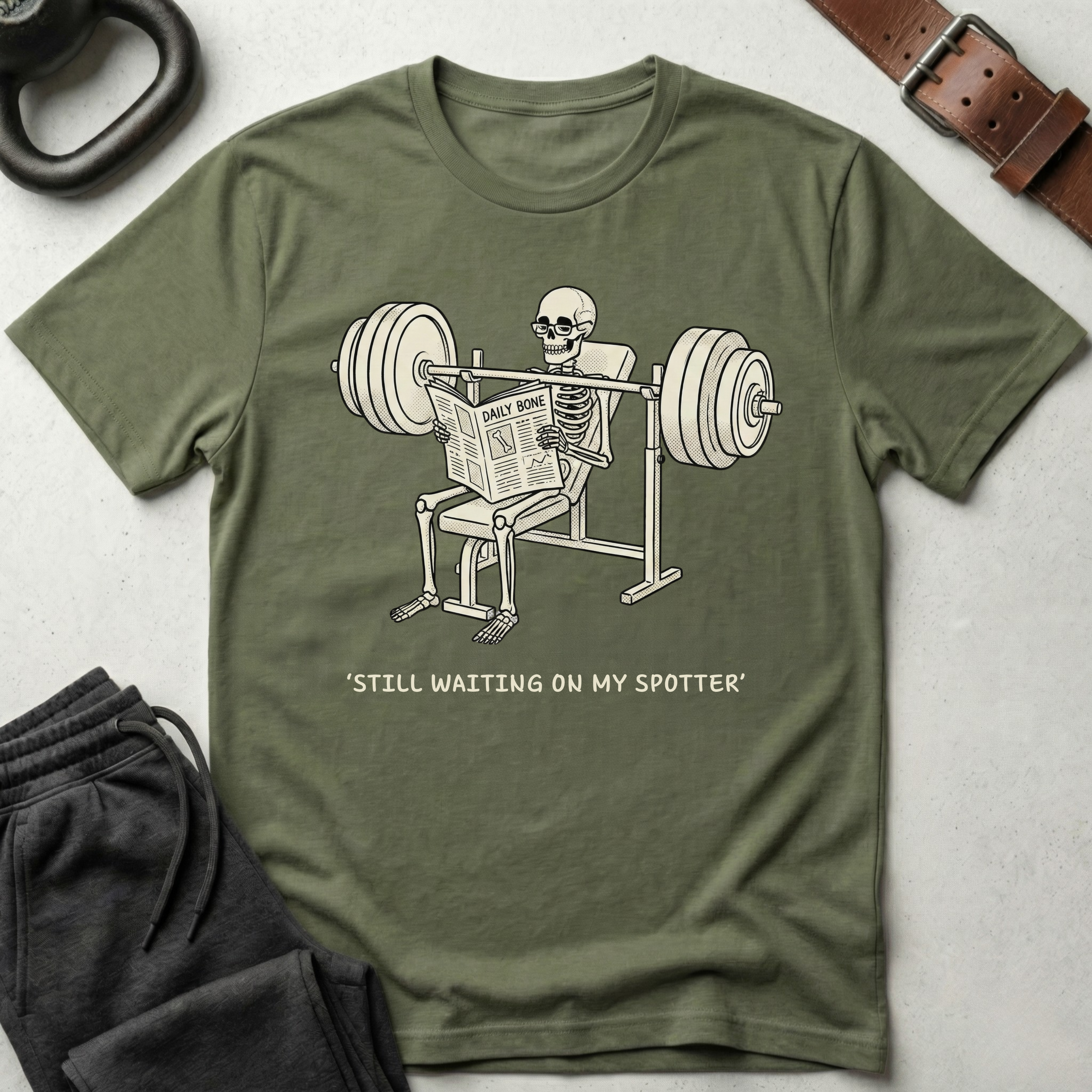 Still Waiting For My Spotter T-Shirt