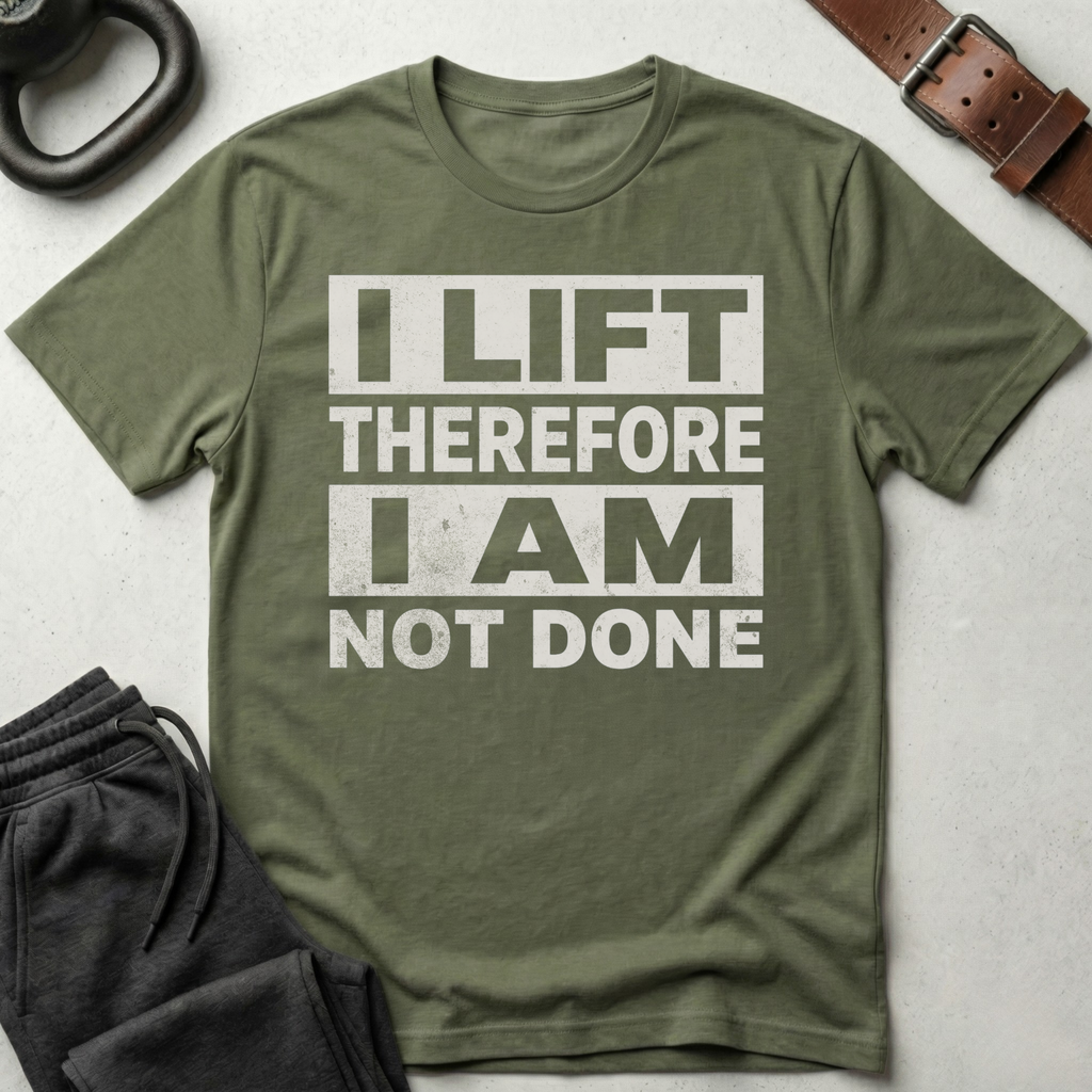 I Lift Not Done T-Shirt