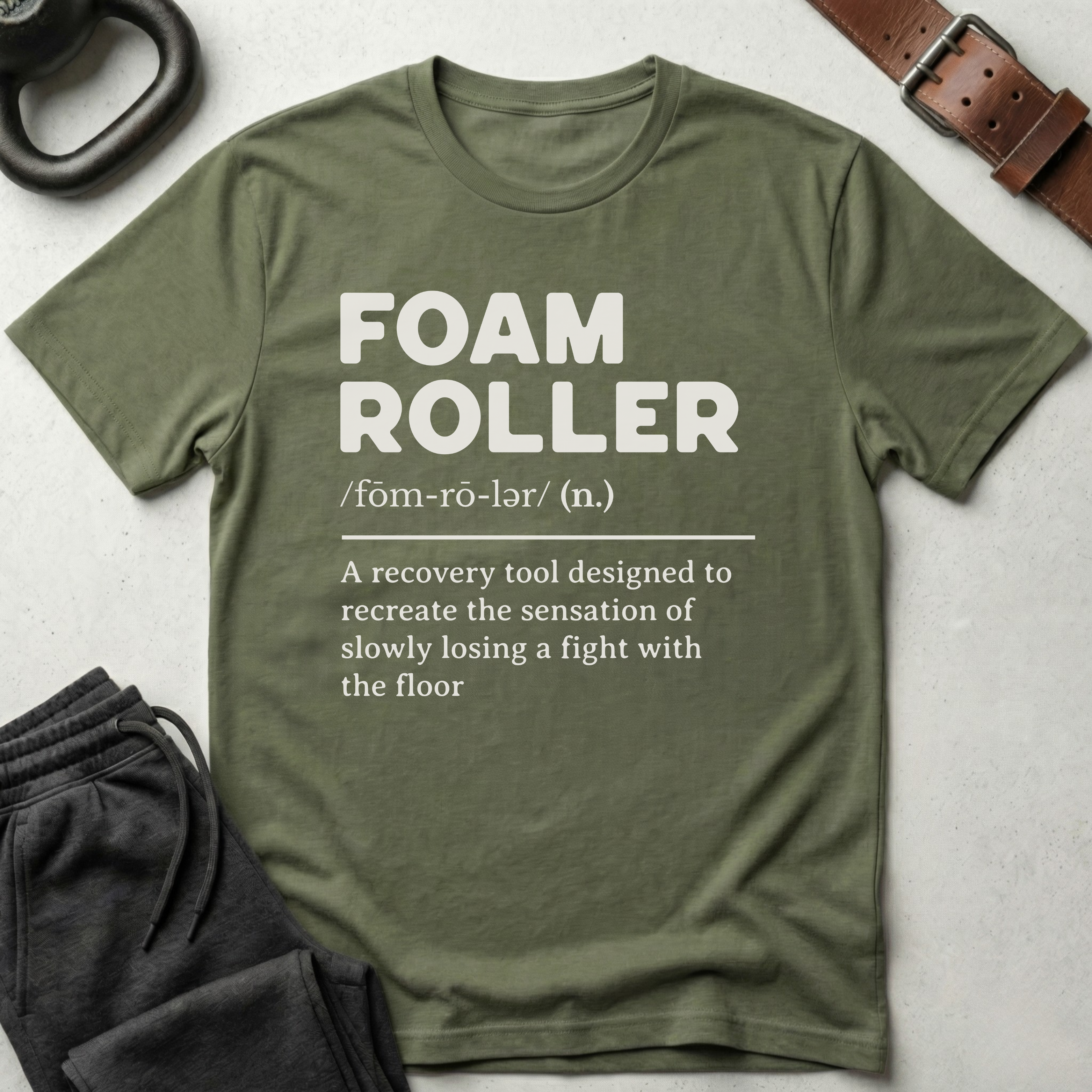 Foam Roller Definition T-Shirt