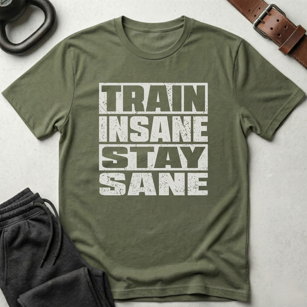 Train Insane Stay Sane T-Shirt