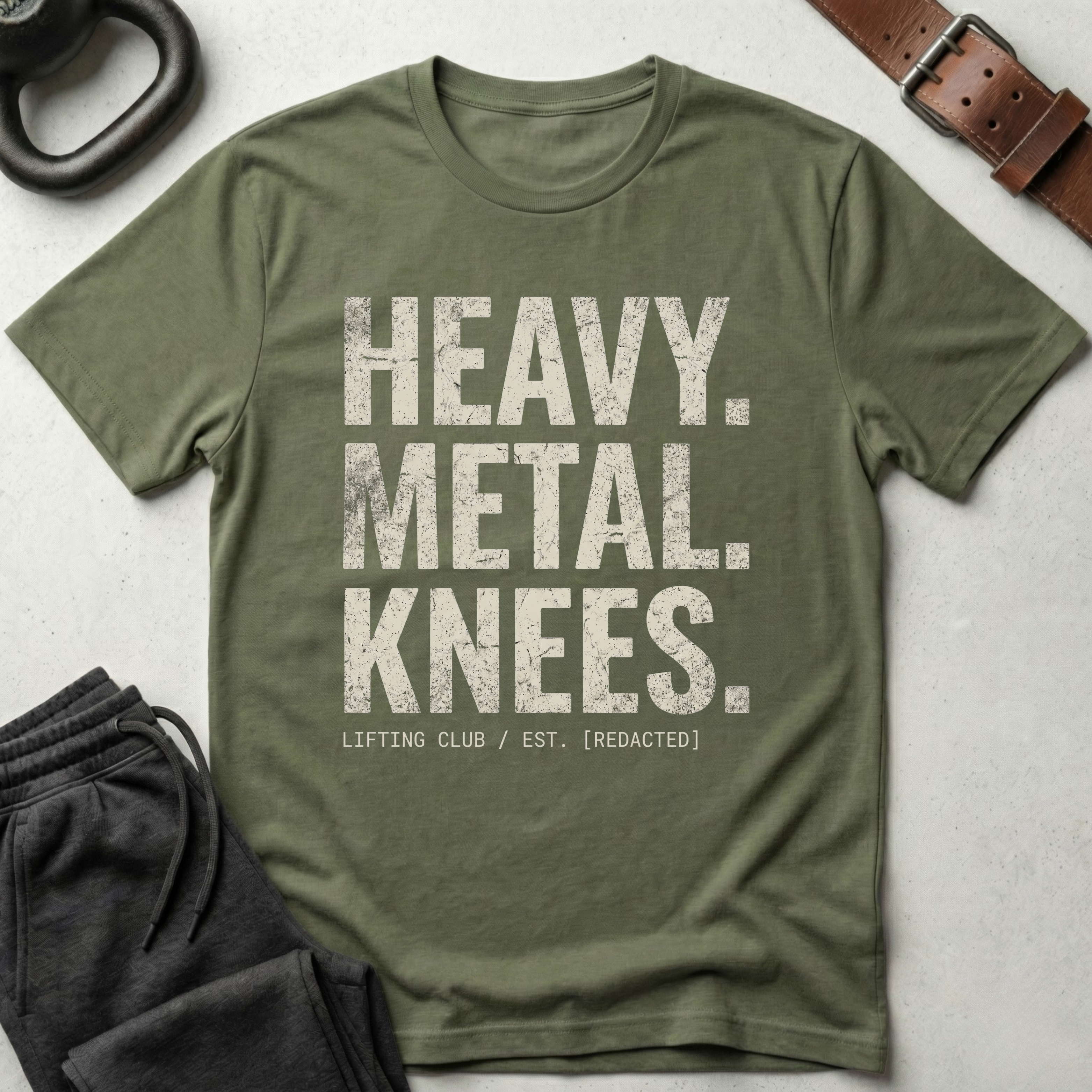 Heavy Metal Knees T-Shirt