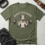 Grass Fed Gains T-Shirt