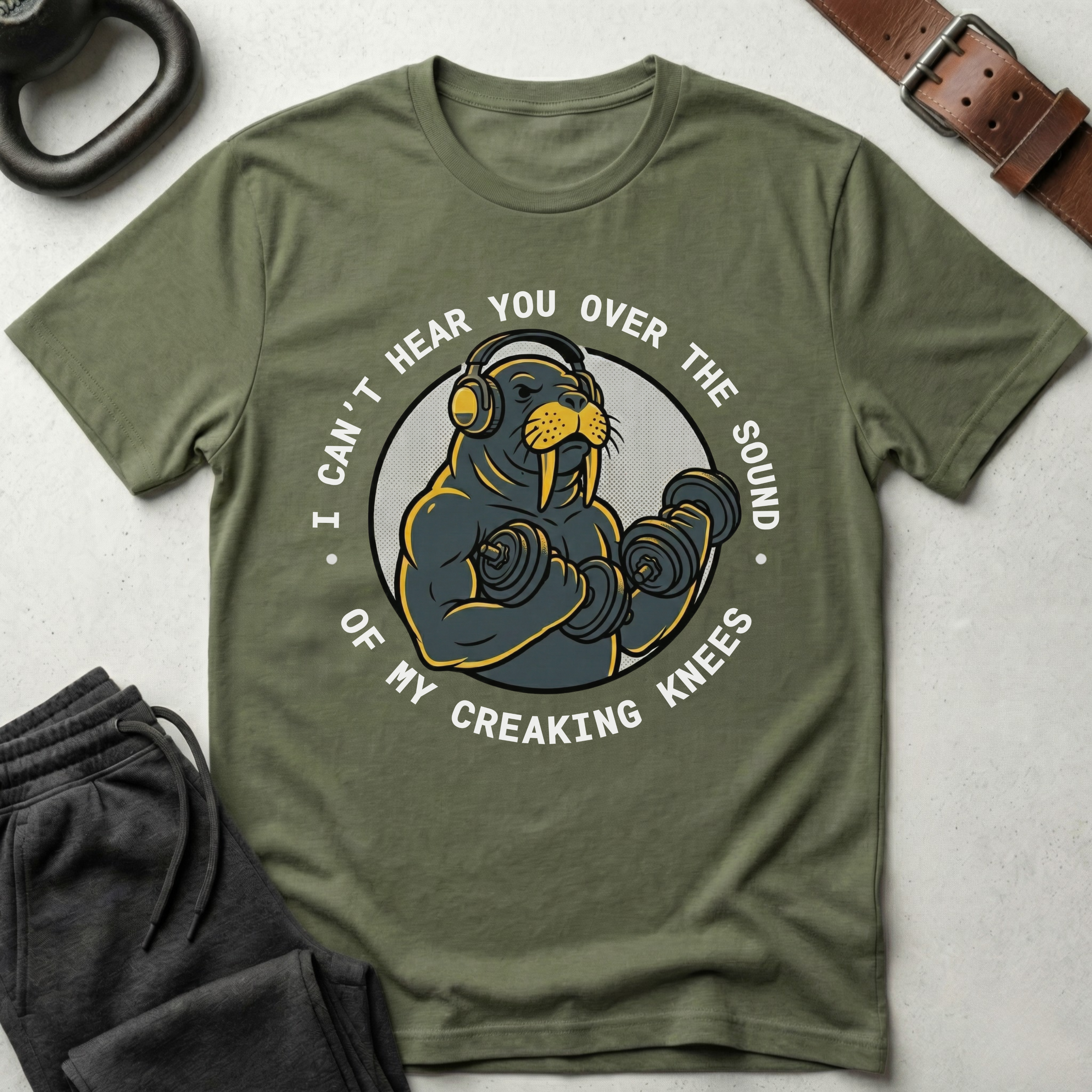 I Can't Hear You Walrus T-Shirt
