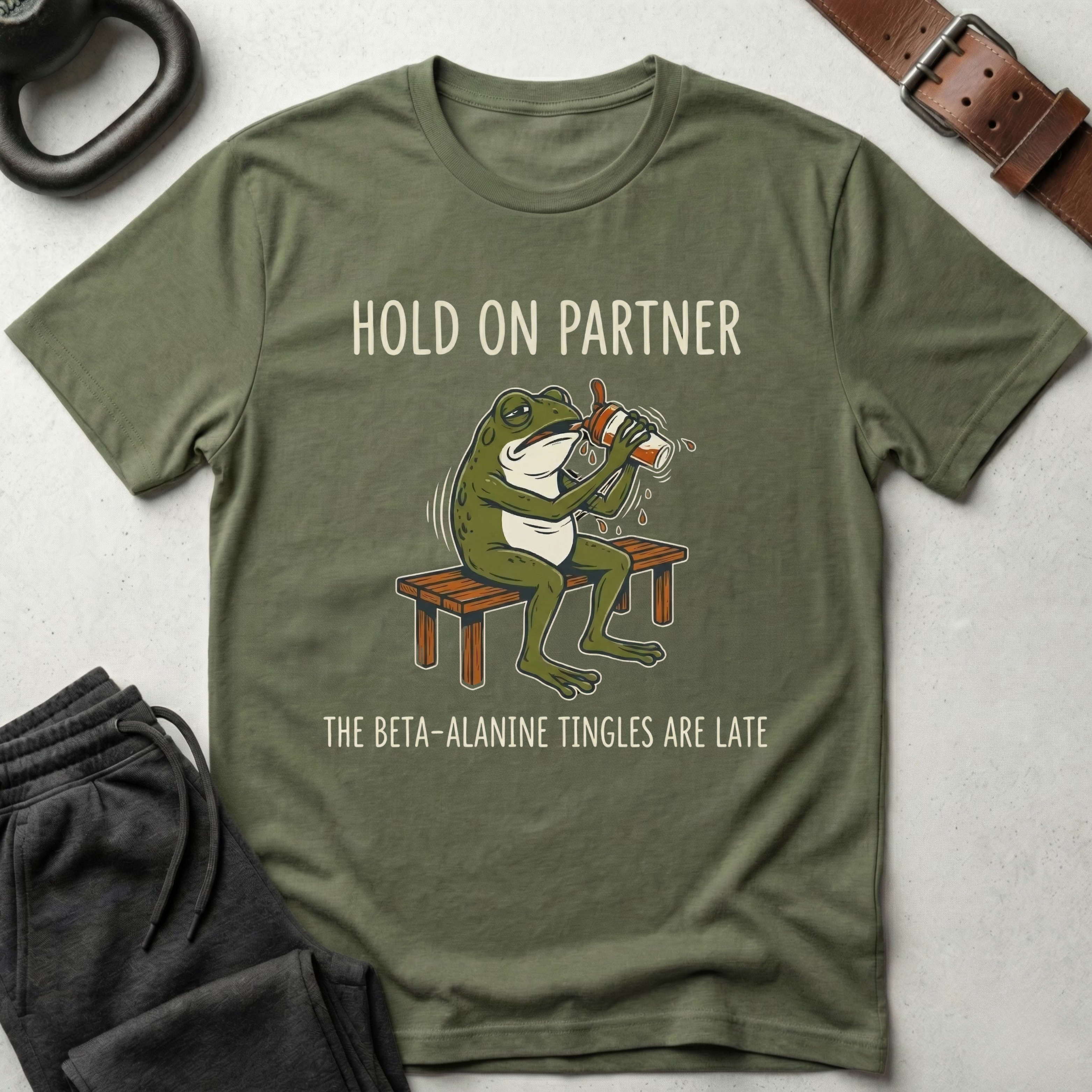 Hold On Partner Beta Alanine T-Shirt
