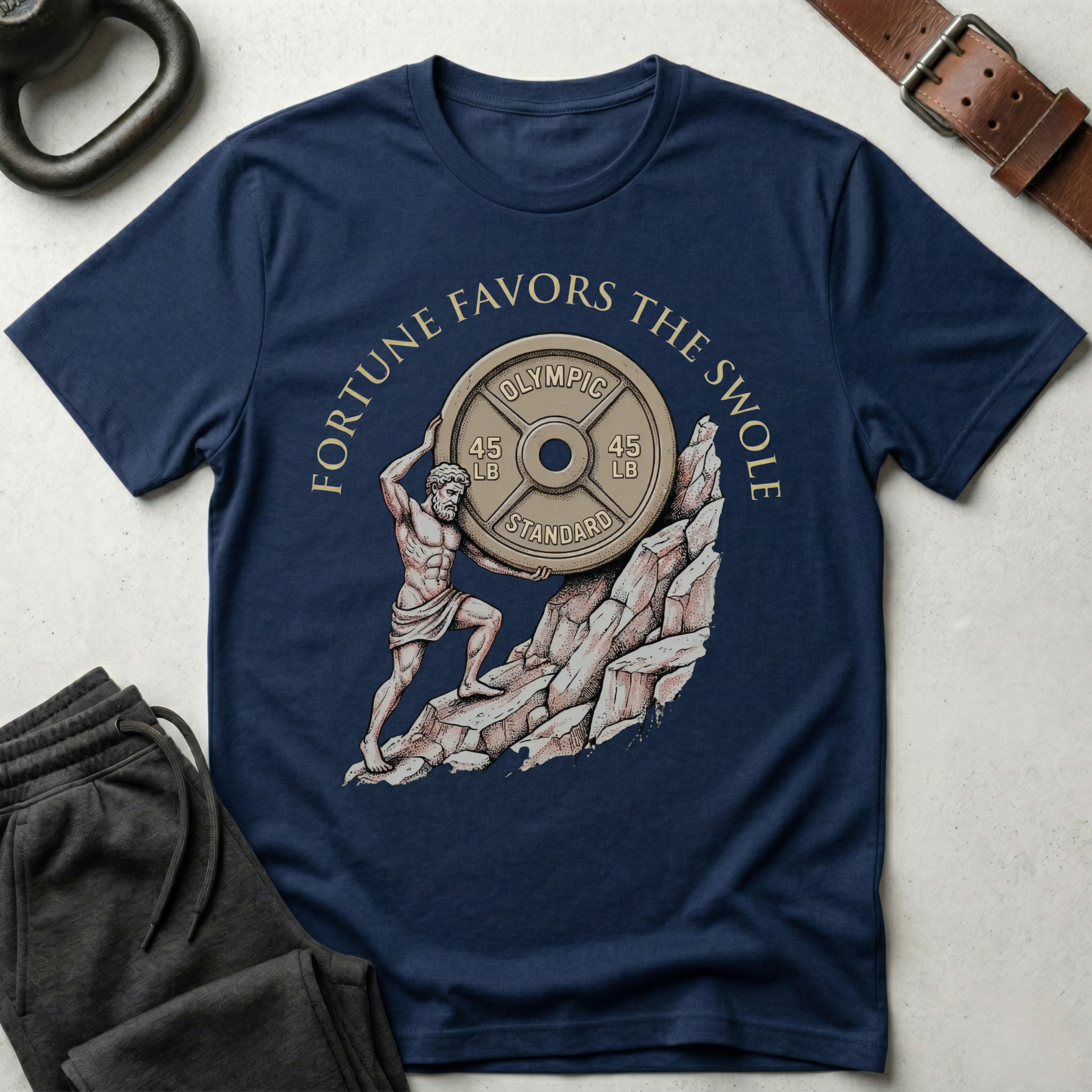 Fortune Favors The Swole T-Shirt