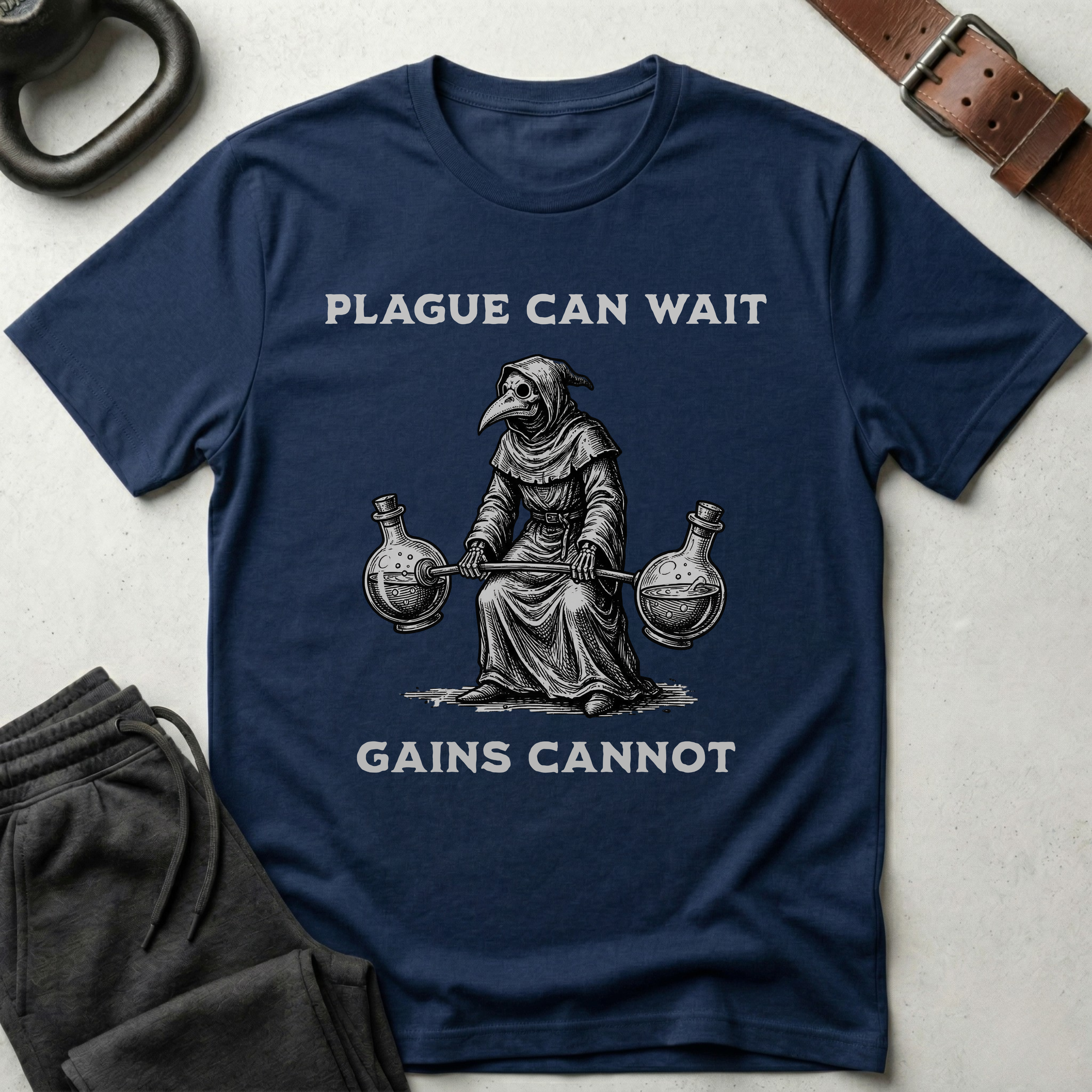 Plague Can Wait Gains Cannot T-Shirt
