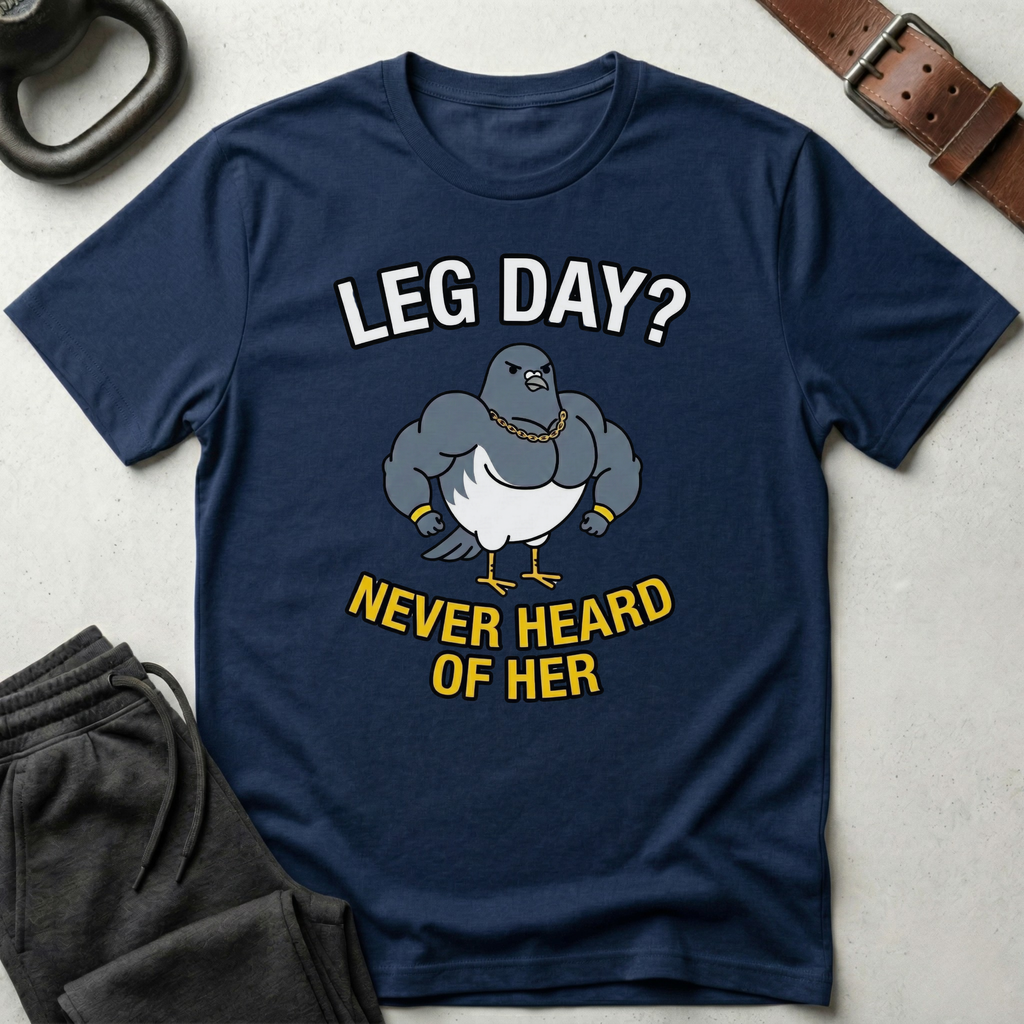 Leg Day Never Heard T-Shirt