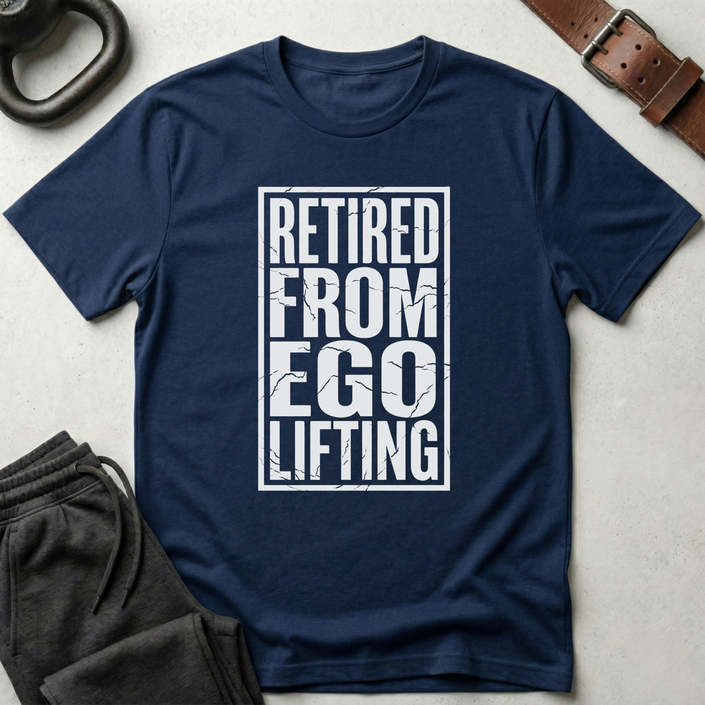Retired From Ego Lifting T-Shirt