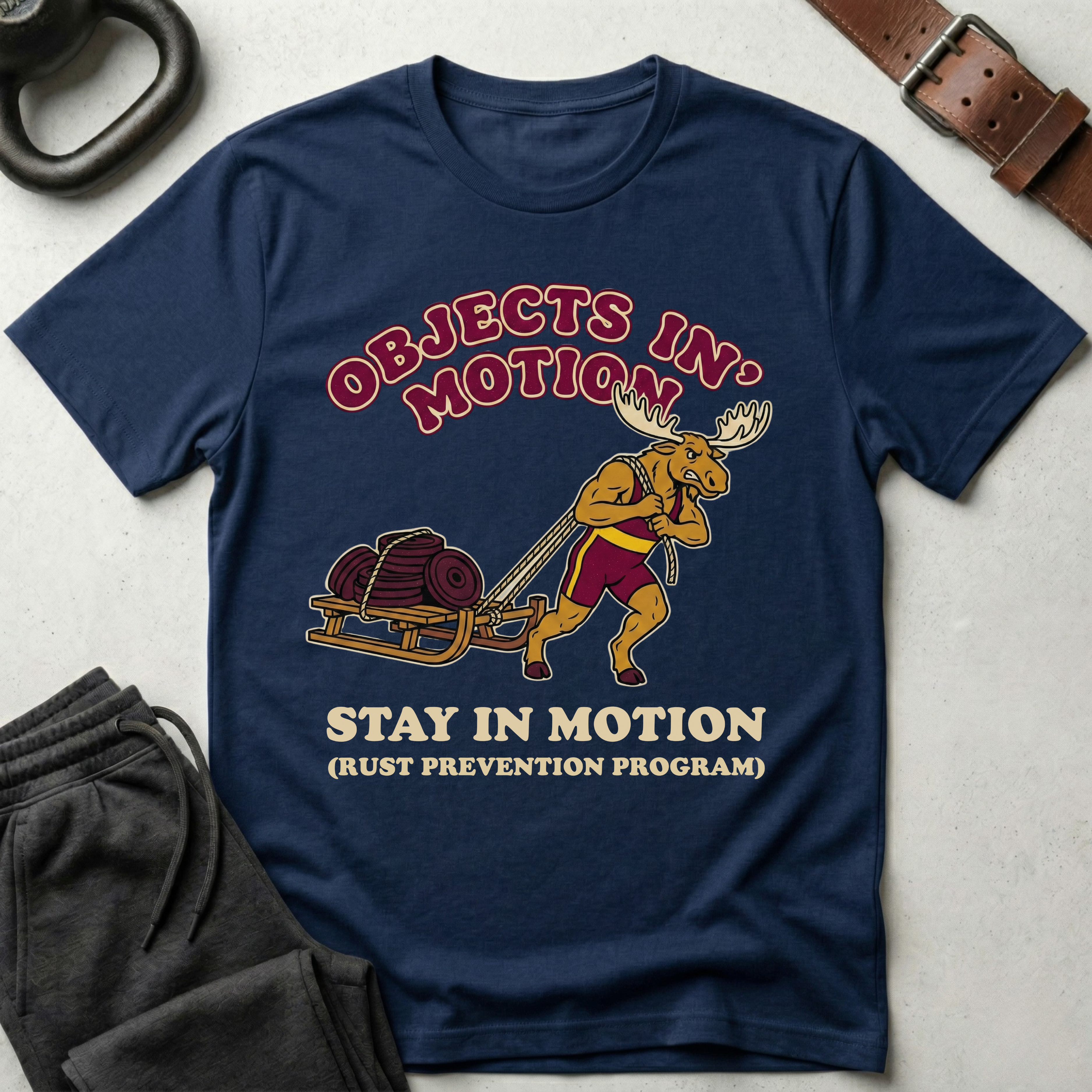 Objects Stay In Motion T-Shirt