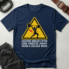 Caution Midlife Lifter T-Shirt