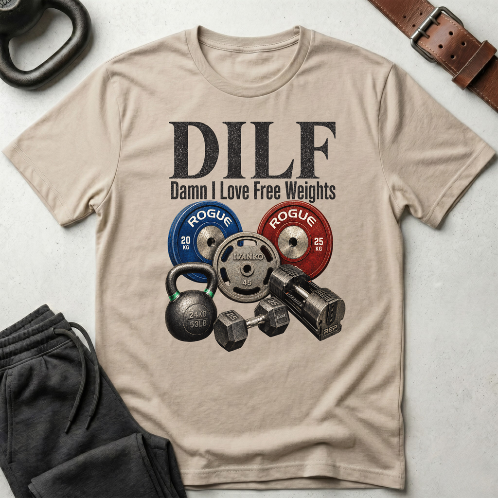 Damn I Love Free Weights T-Shirt