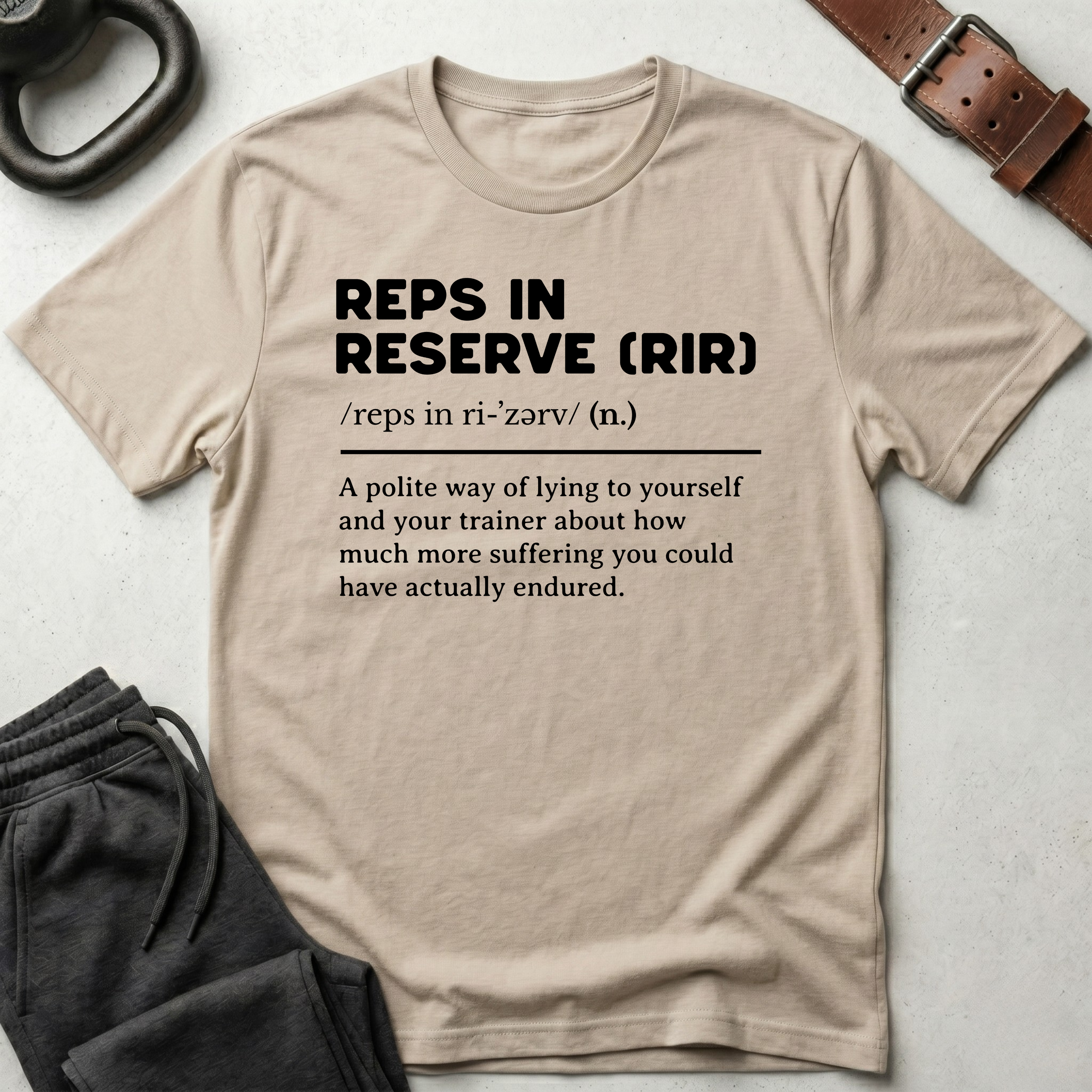 Reps In Reserve Definition T-Shirt