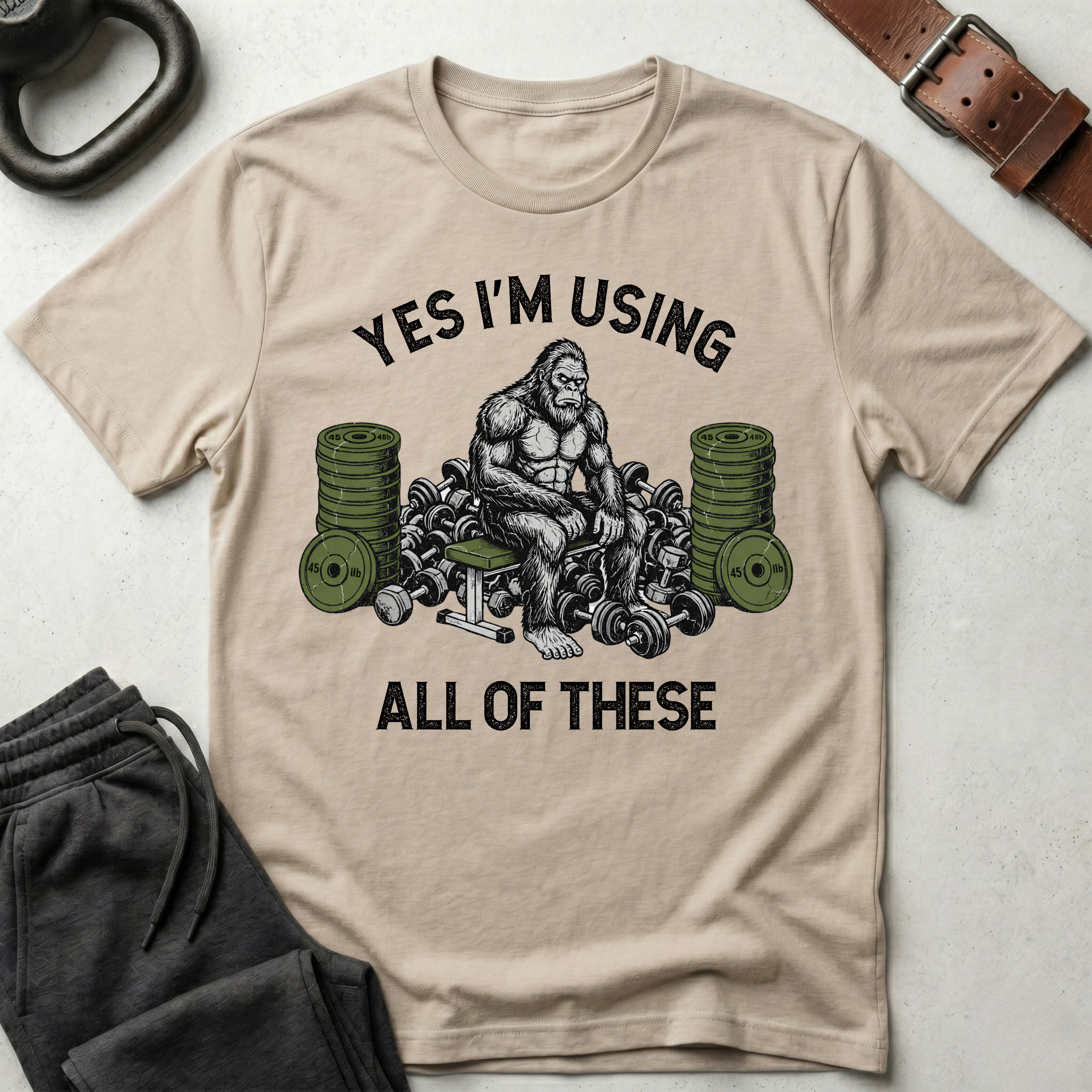 Using All Sasquatch T-Shirt