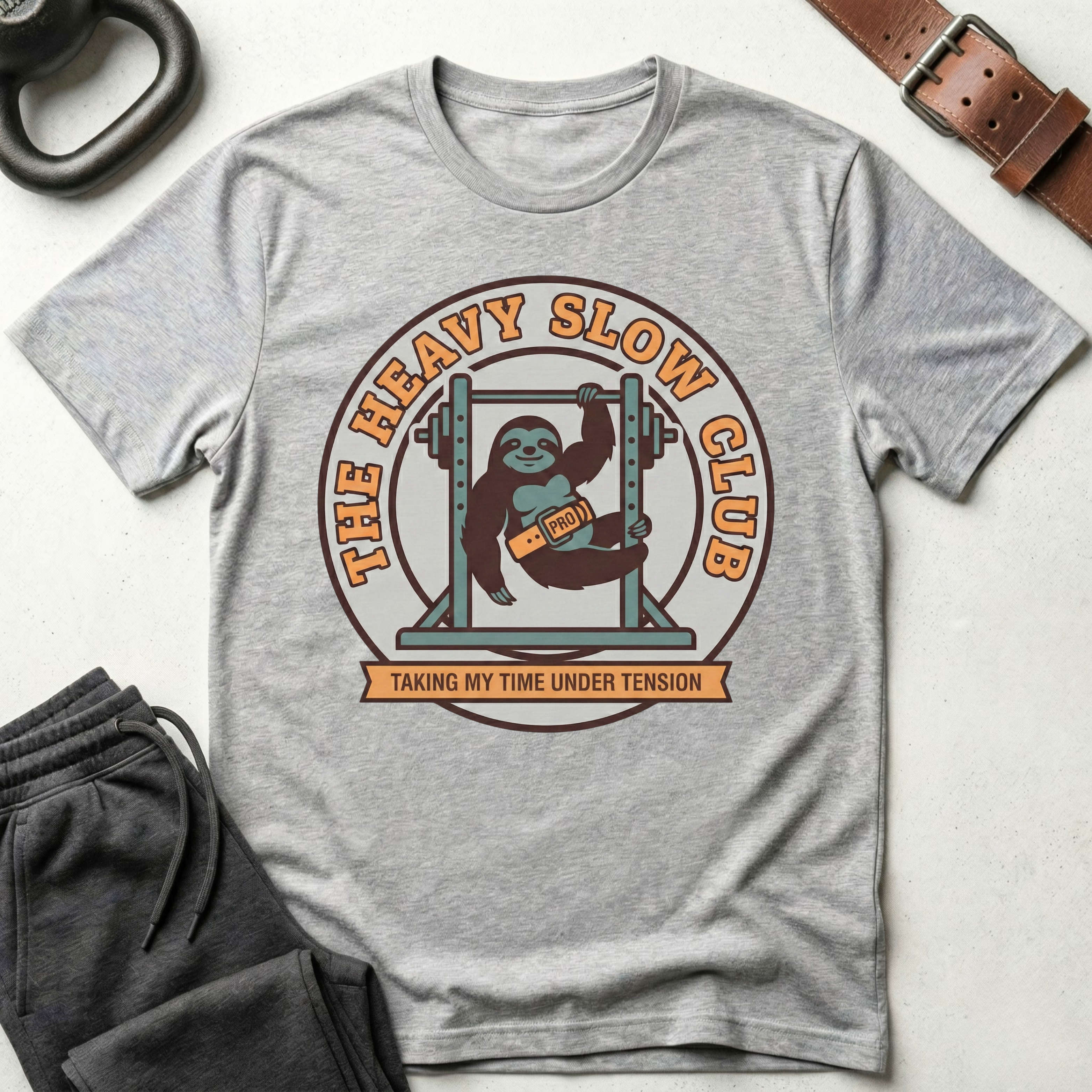 Heavy Slow Club Sloth T-Shirt