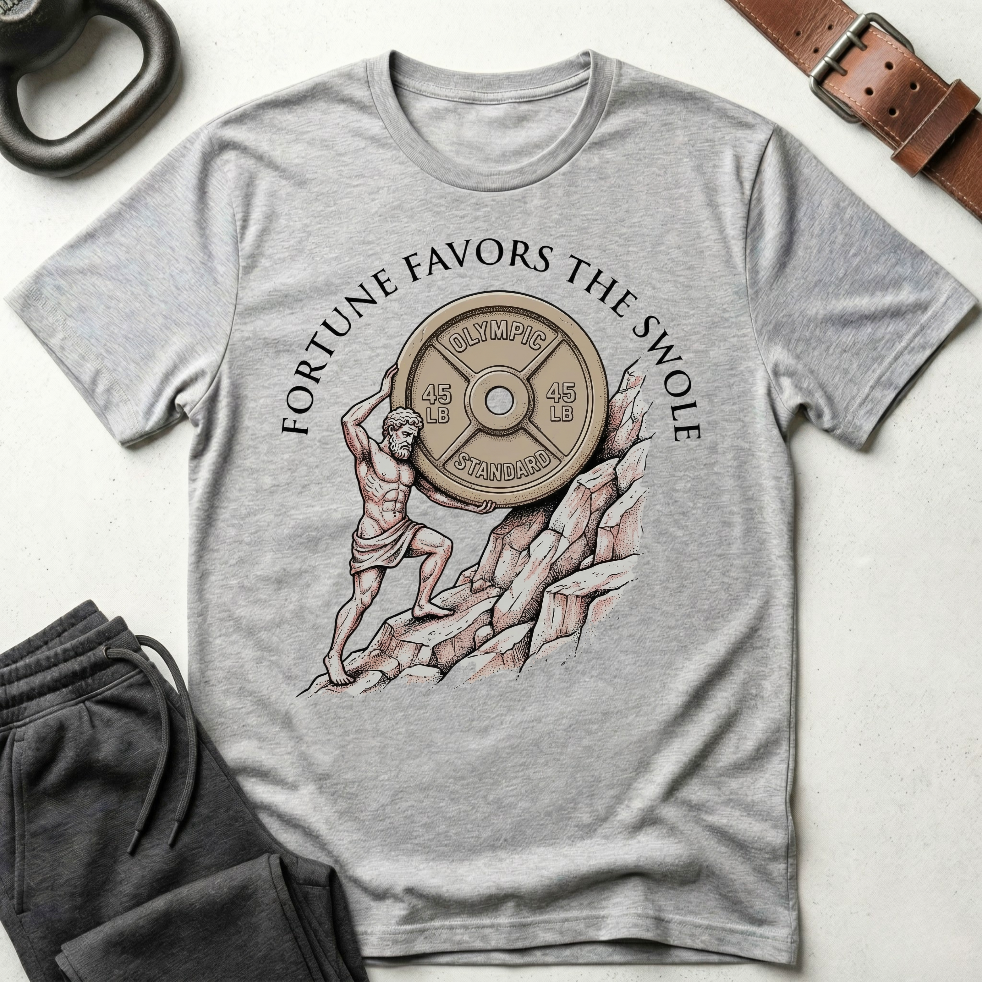 Fortune Favors The Swole T-Shirt