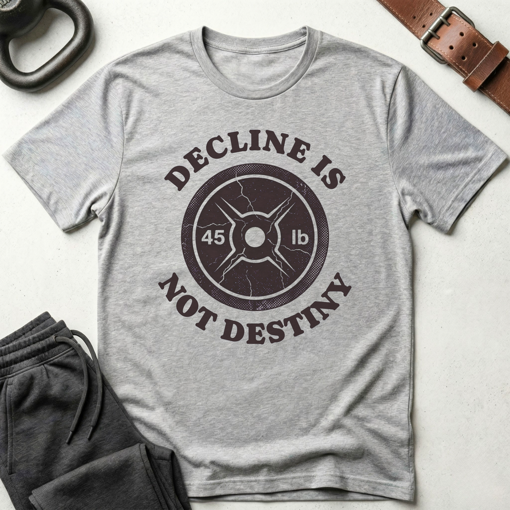 Decline Is Not Destiny Plate T-Shirt