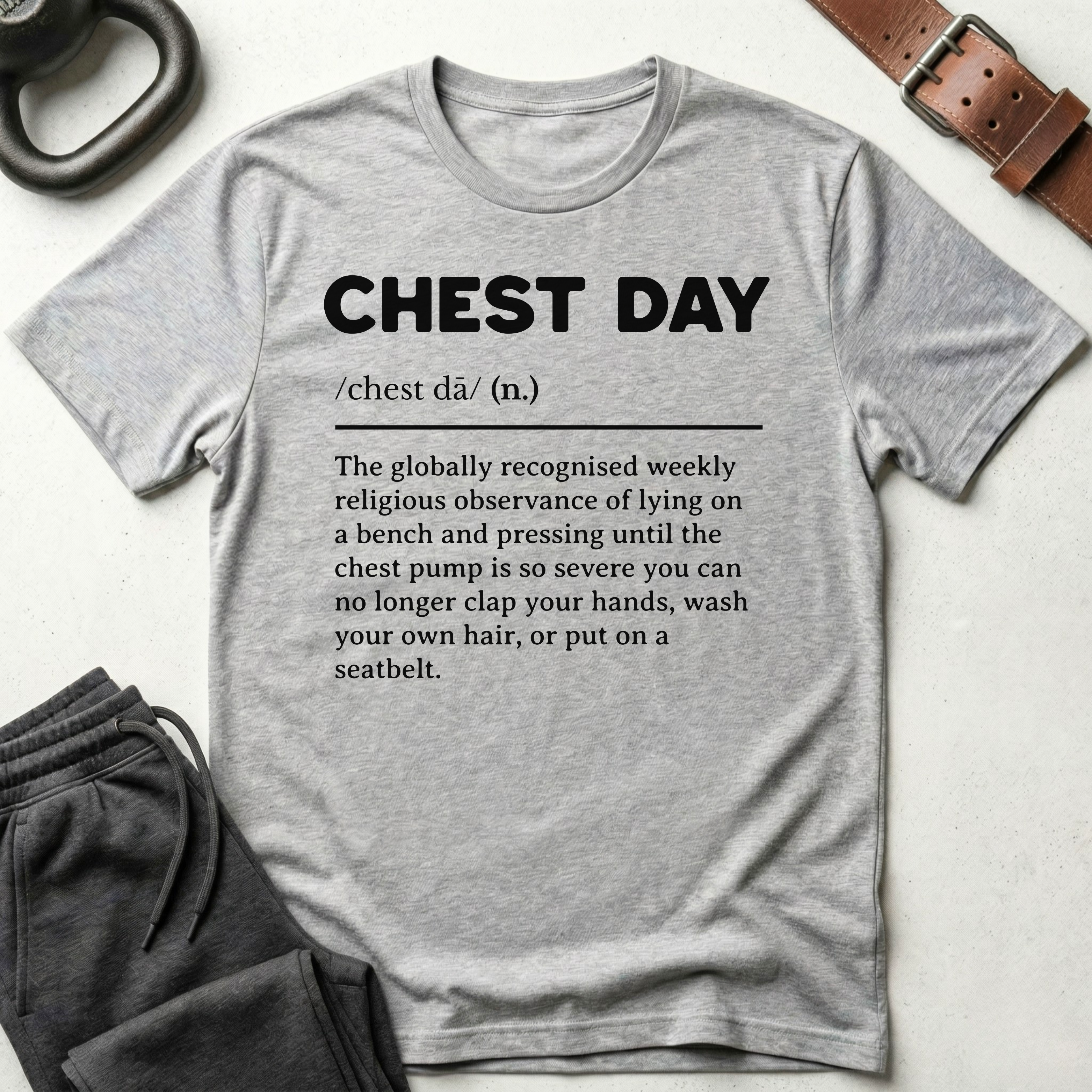 Chest Day Definition T-Shirt