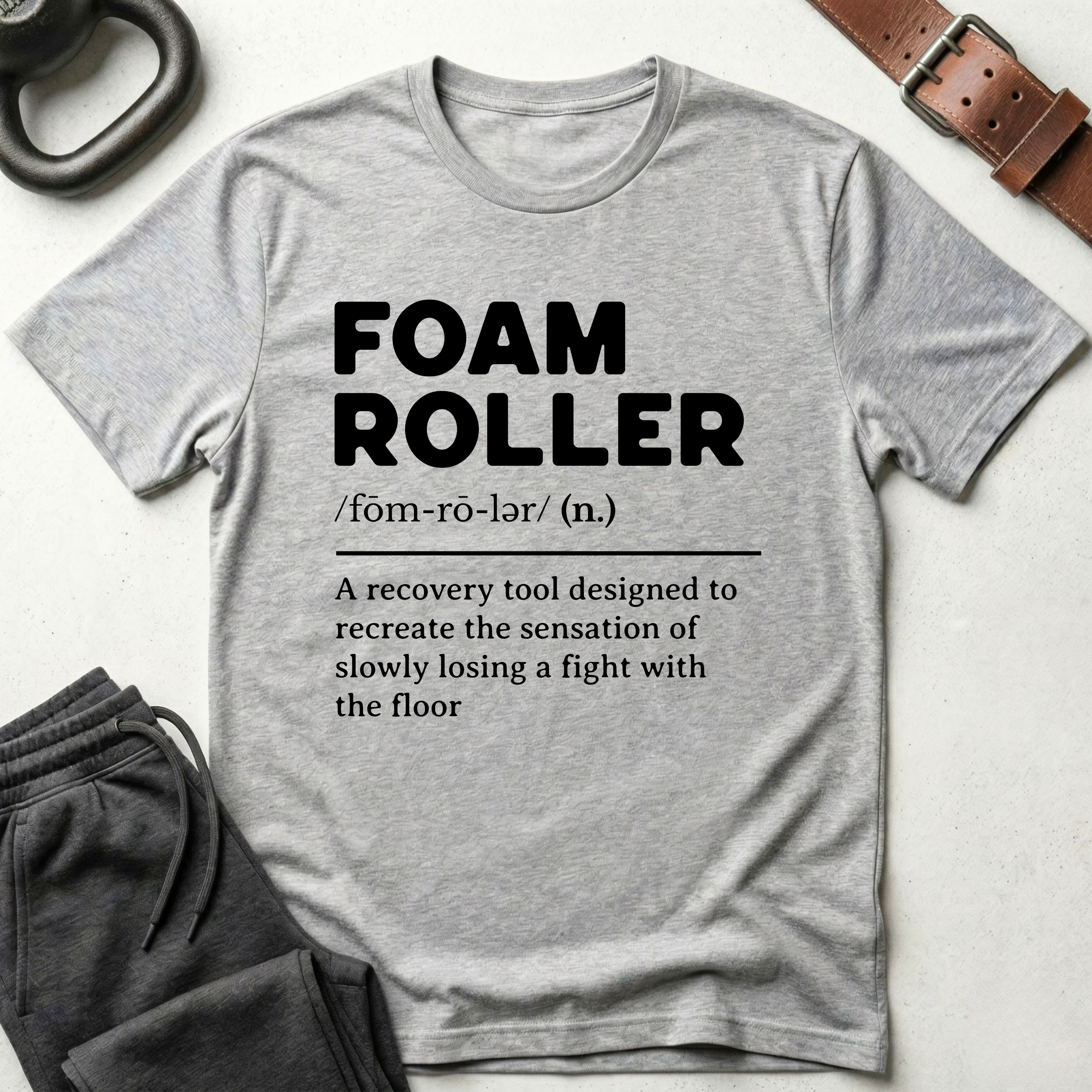 Foam Roller Definition T-Shirt
