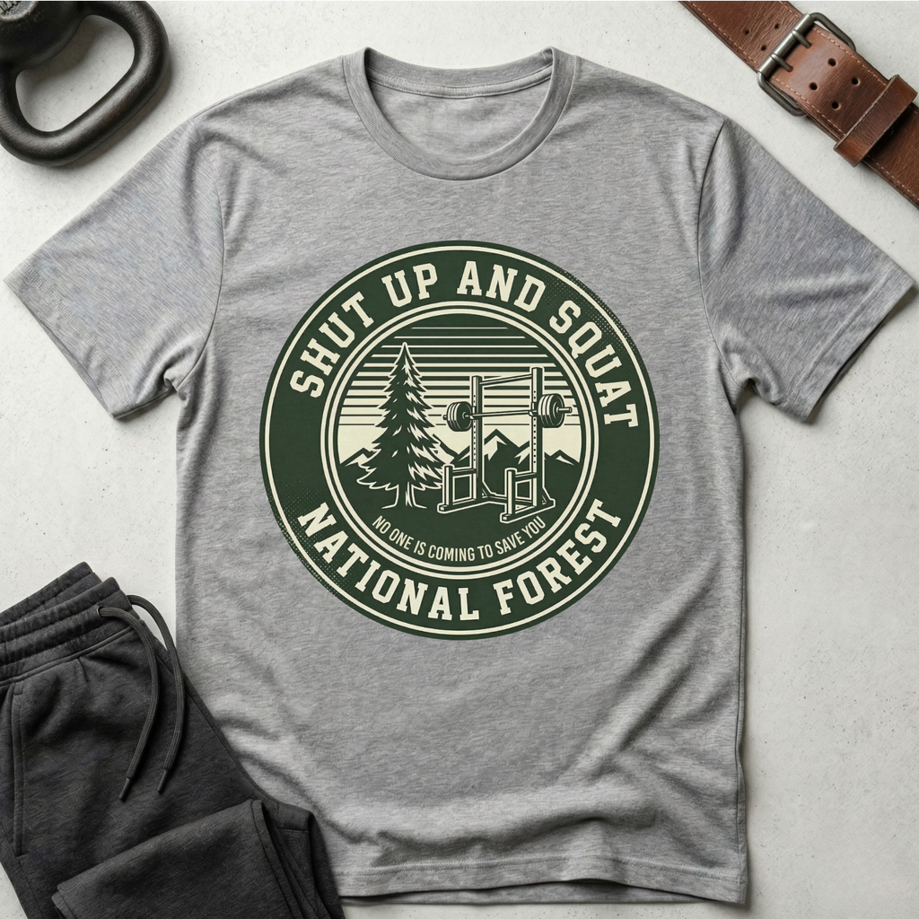 Shut Up and Squat National Forest T-Shirt
