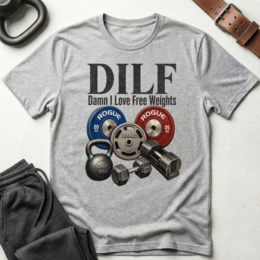 Damn I Love Free Weights T-Shirt