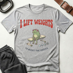 I Lift Weights To Quiet Voices T-Shirt